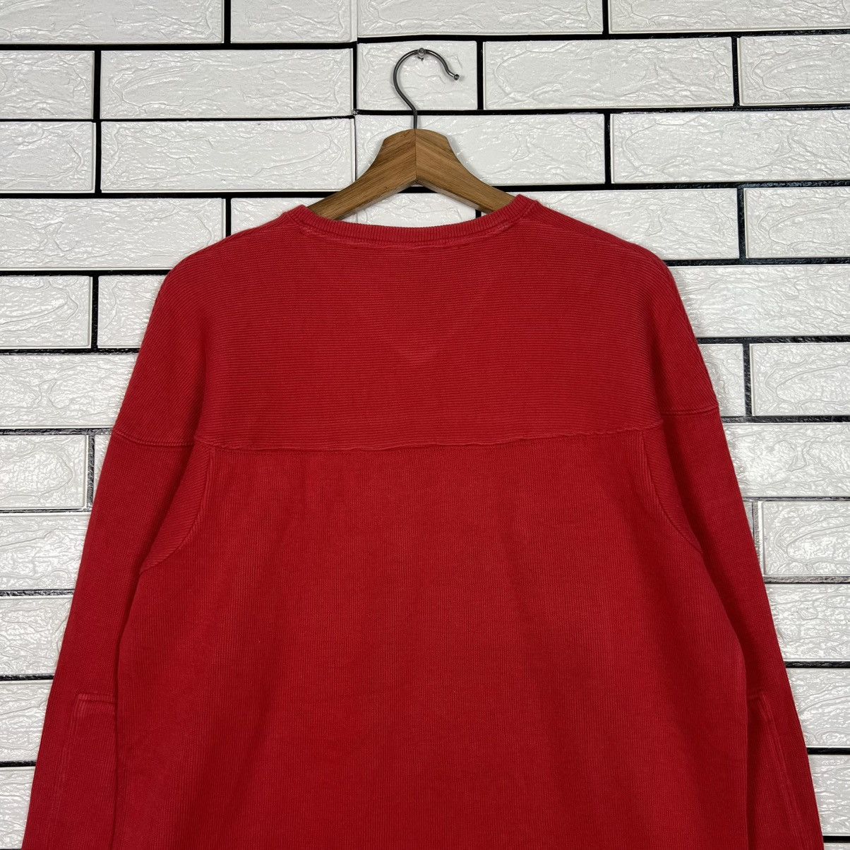Tommy Jeans 90's TOMMY JEANS Embroidered Logo LS Vneck Tees #3993-C182 Size US S / EU 44-46 / 1 - 15 Thumbnail