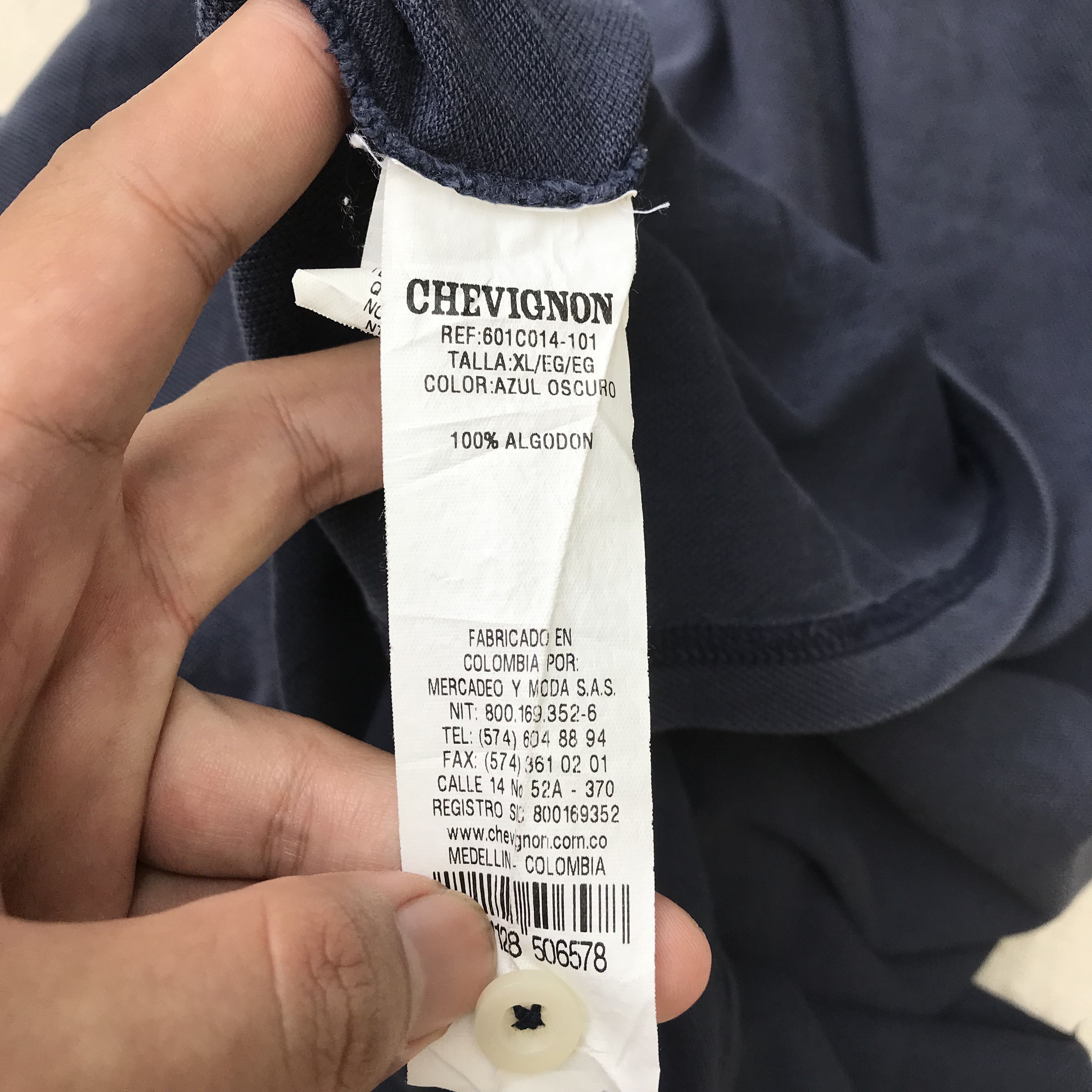 Chevignon Chevignon Classic The real Choice polo shirt with jeans Size US L / EU 52-54 / 3 - 8 Thumbnail