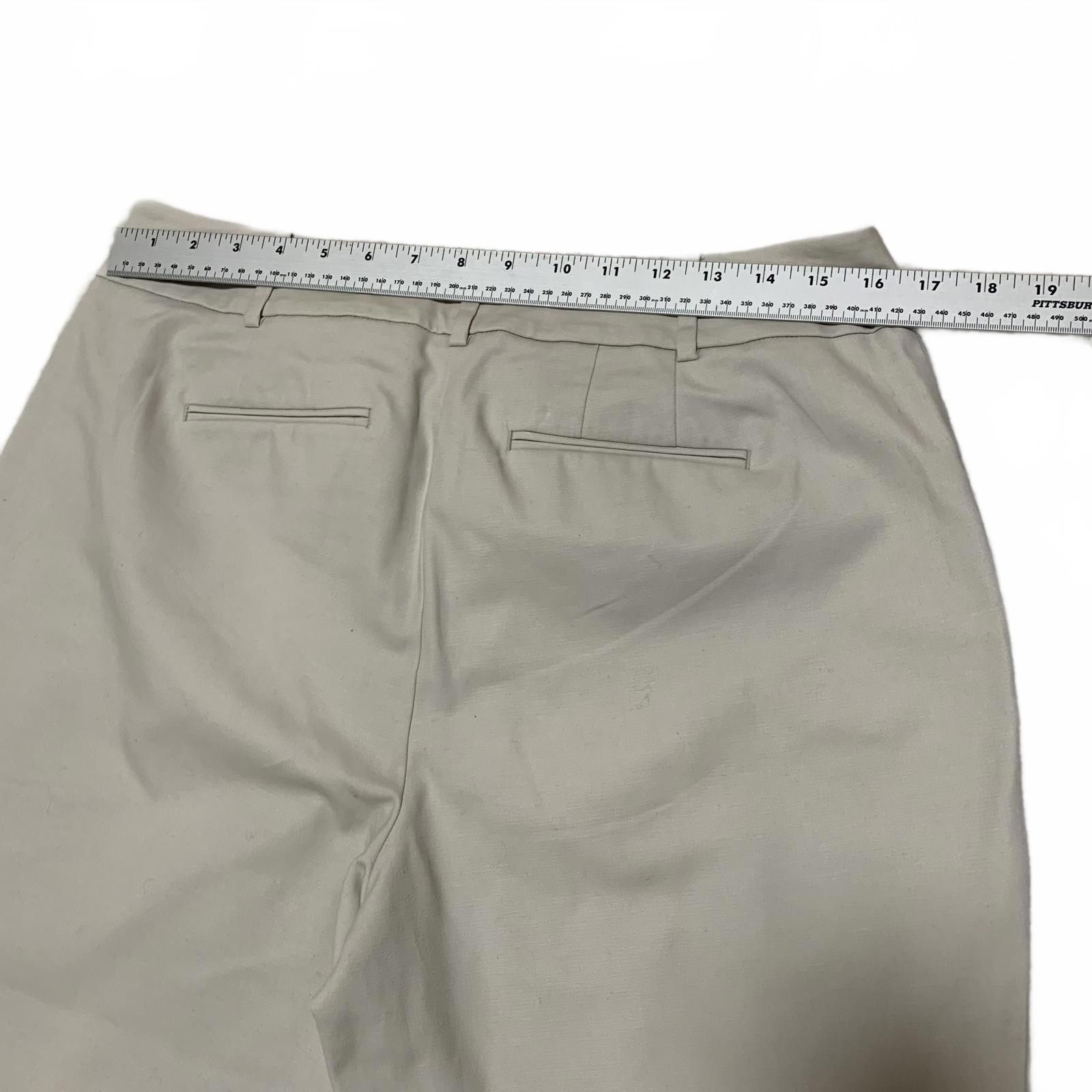 Other Ann Taylor Factory Petite Women's Trousers Size 12P Beige Size 34" / US 12 / IT 48 - 9 Thumbnail