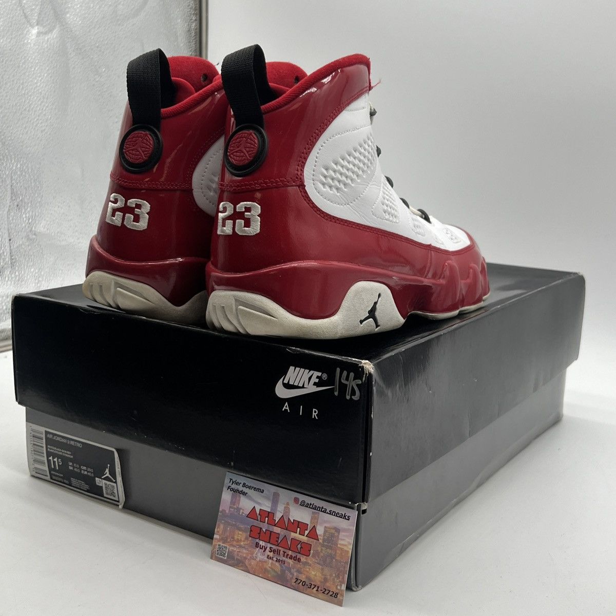 Jordan Brand Air Jordan 9 gym red Size US 11.5 / EU 44-45 - 5 Thumbnail