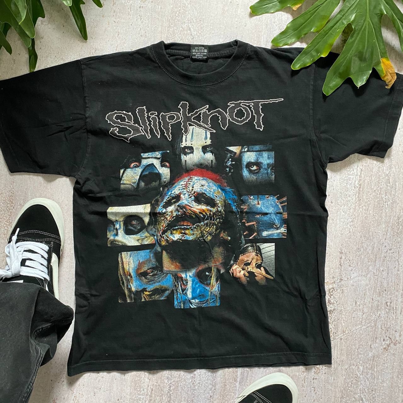 Band Tees VINTAGE Y2K SLIPKNOT AMAZING FADED RARE BAND T SHIRT 48 Size US L / EU 52-54 / 3 - 5 Thumbnail