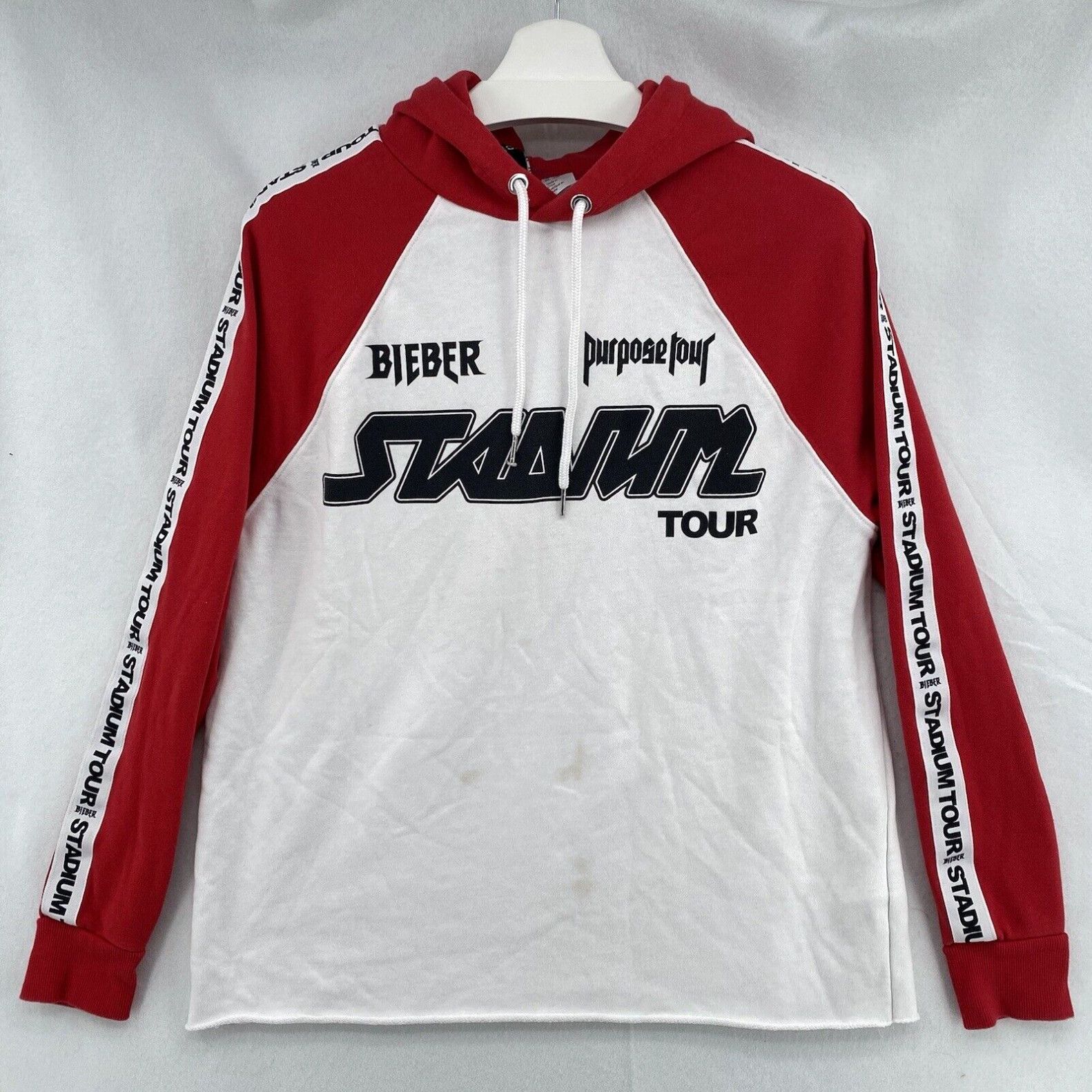 Justin Bieber Stadium Tour Purpose Tour H M Divided Hoodie Women s XS Tops