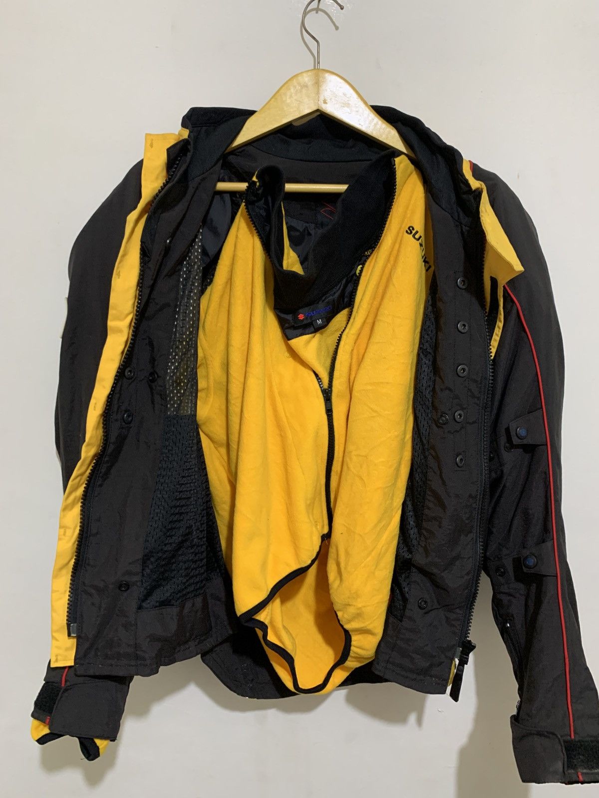 Other Suzuki Jacket Protector Motor Vintage Jacket Size US M / EU 48-50 / 2 - 8 Thumbnail