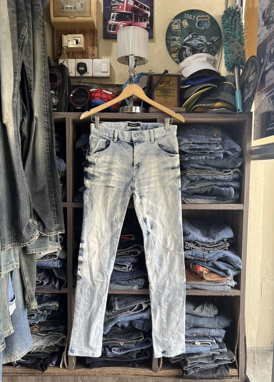 semanticdesign 🔥Semantic Design Stretch Distressed Denim Size US 29 - 3 Thumbnail