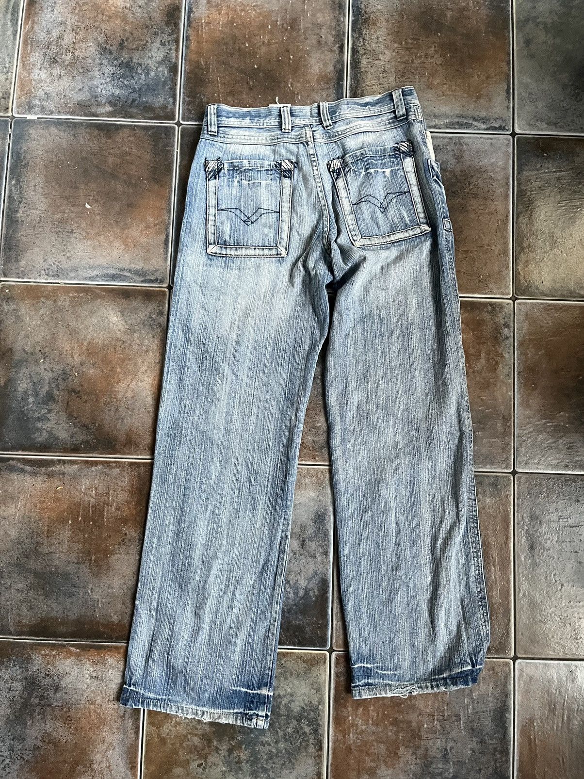 Japanese Brand × Vintage Vintage faded denim Size US 32 / EU 48 - 6 Thumbnail