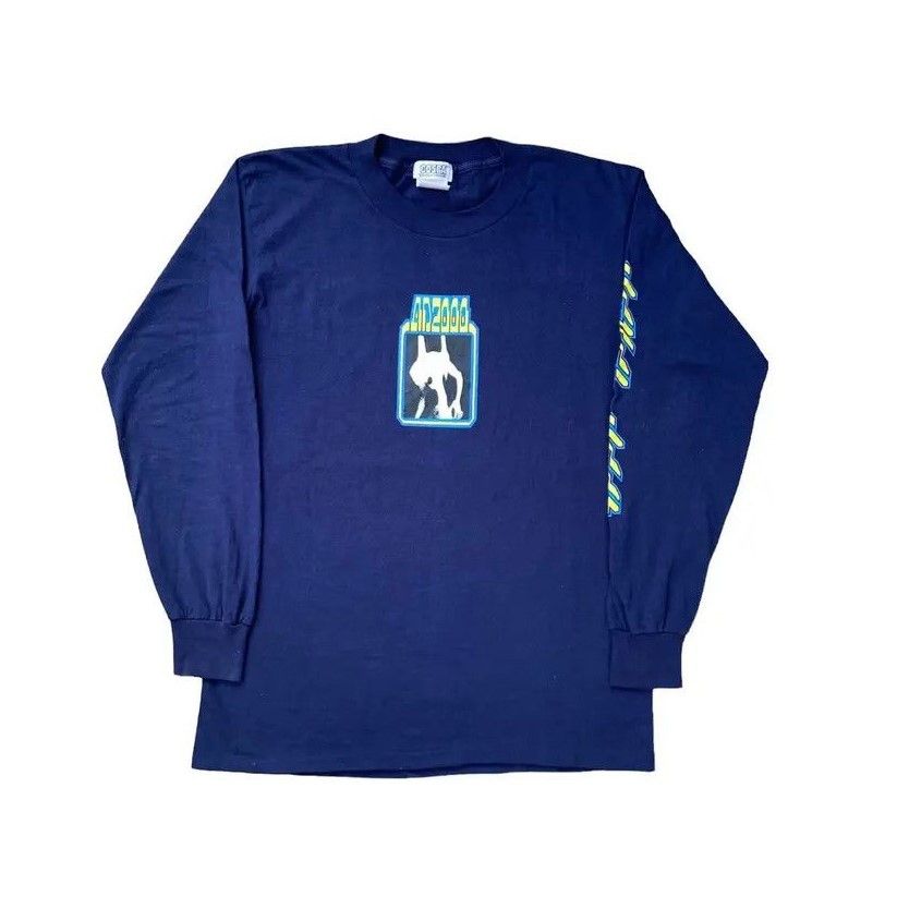 Anime Vintage 90s Evangelion AD2000 Long Sleeve Cospa Anime Medium Size US M / EU 48-50 / 2 - 4 Thumbnail