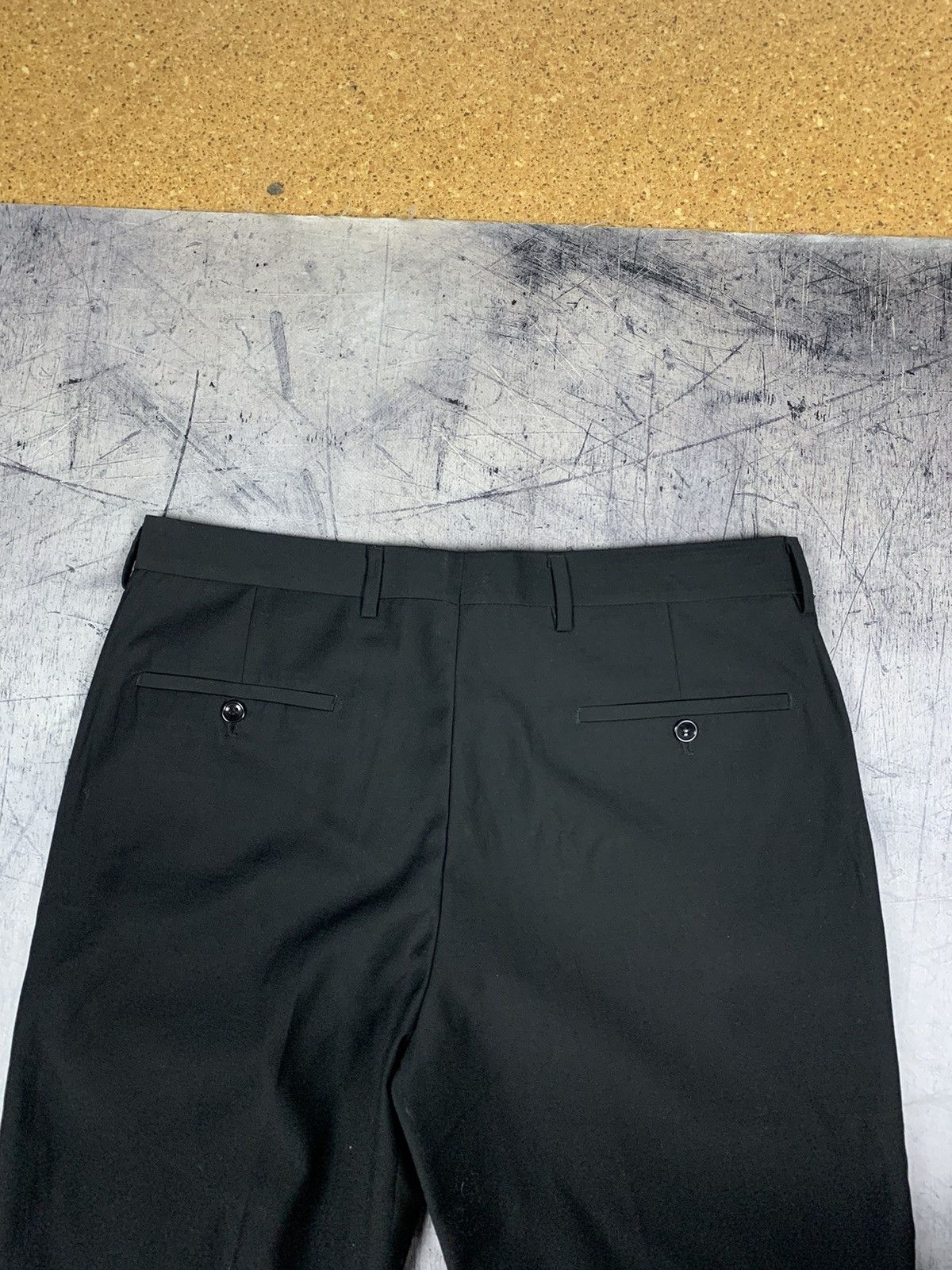 Kenzo × Vintage Vintage Kenzo Homme Formal Trousers Luxury Designer Size 36R - 5 Thumbnail