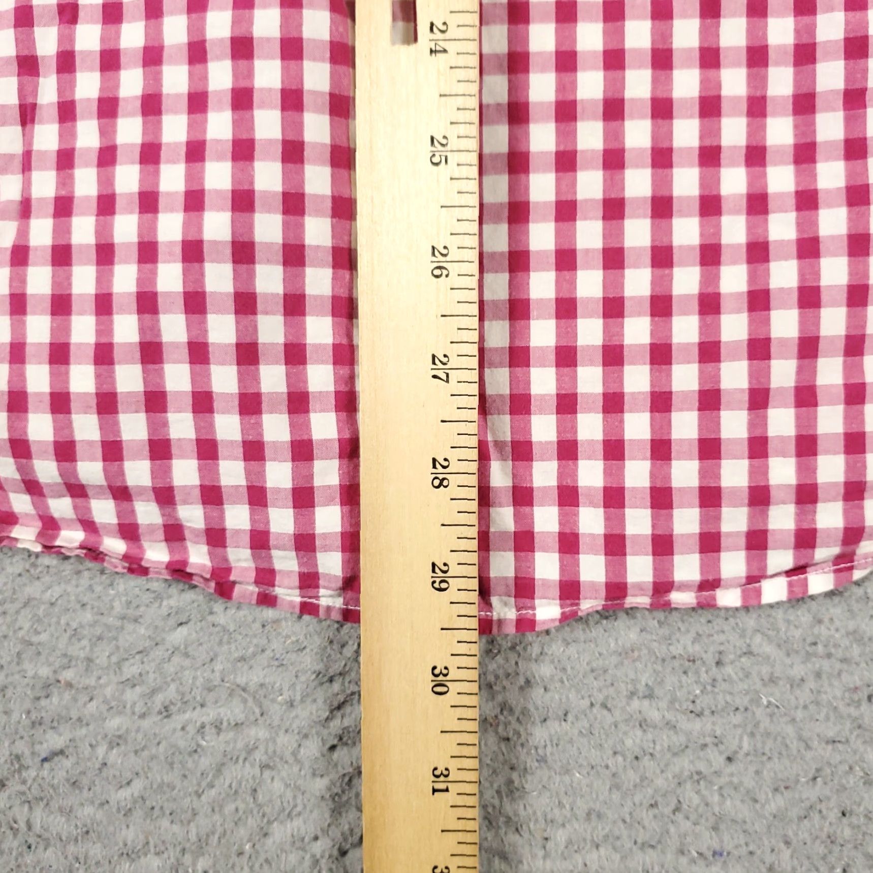 American Eagle Outfitters American Eagle Outfitters Shirt Men L Red Check Long Sleeve Cotton Button-Up Casual Size US L / EU 52-54 / 3 - 7 Thumbnail