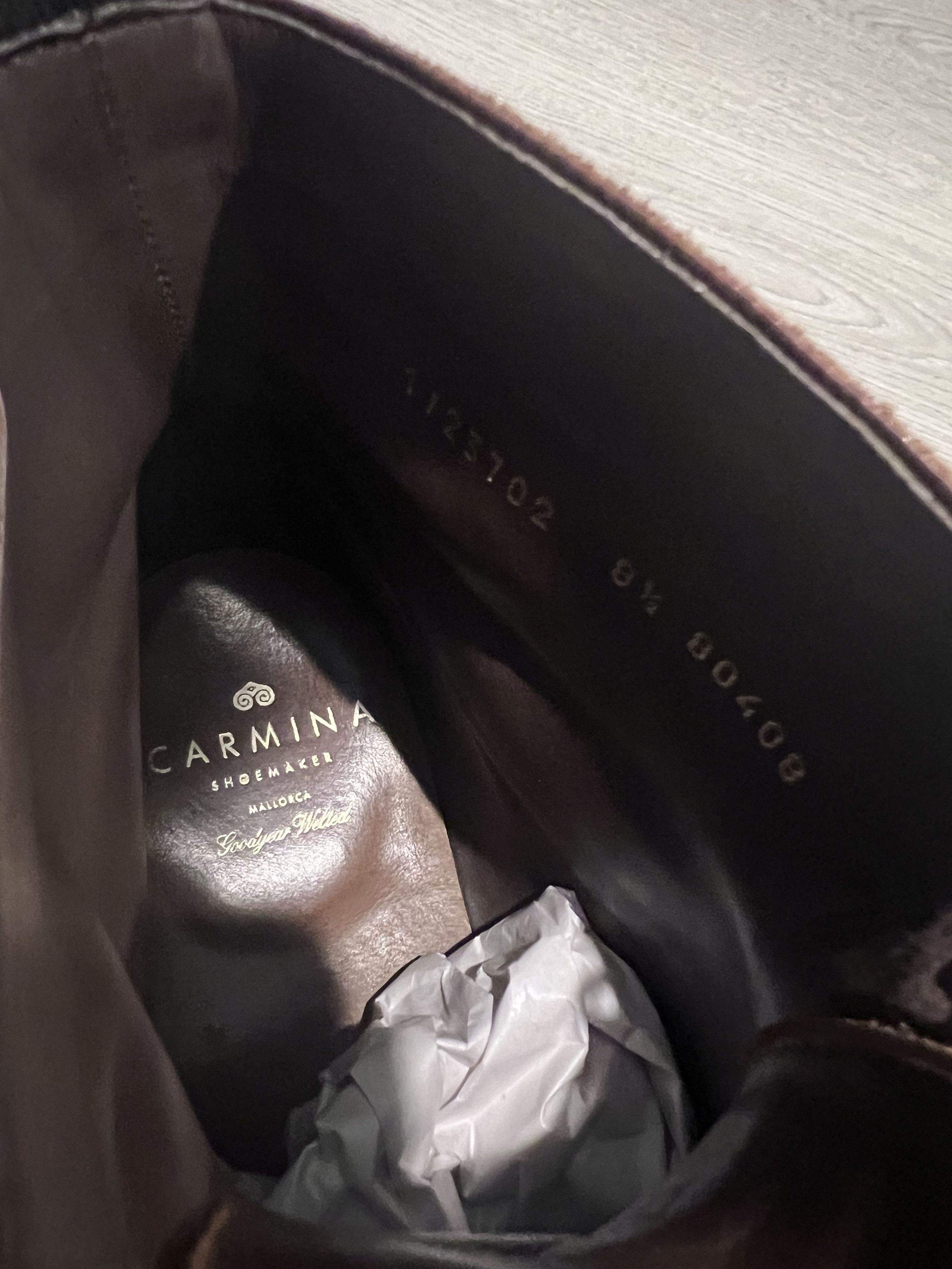 Carmina Carmina Boots! Amazing Goodyear quality Size US 9.5 / EU 42-43 - 3 Thumbnail