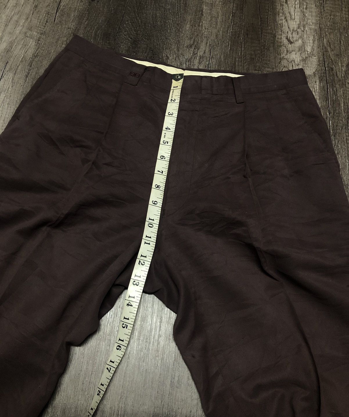 Balenciaga Vintage Balenciaga E300 875-013 Smart Casual Pant Size US 32 / EU 48 - 9 Thumbnail