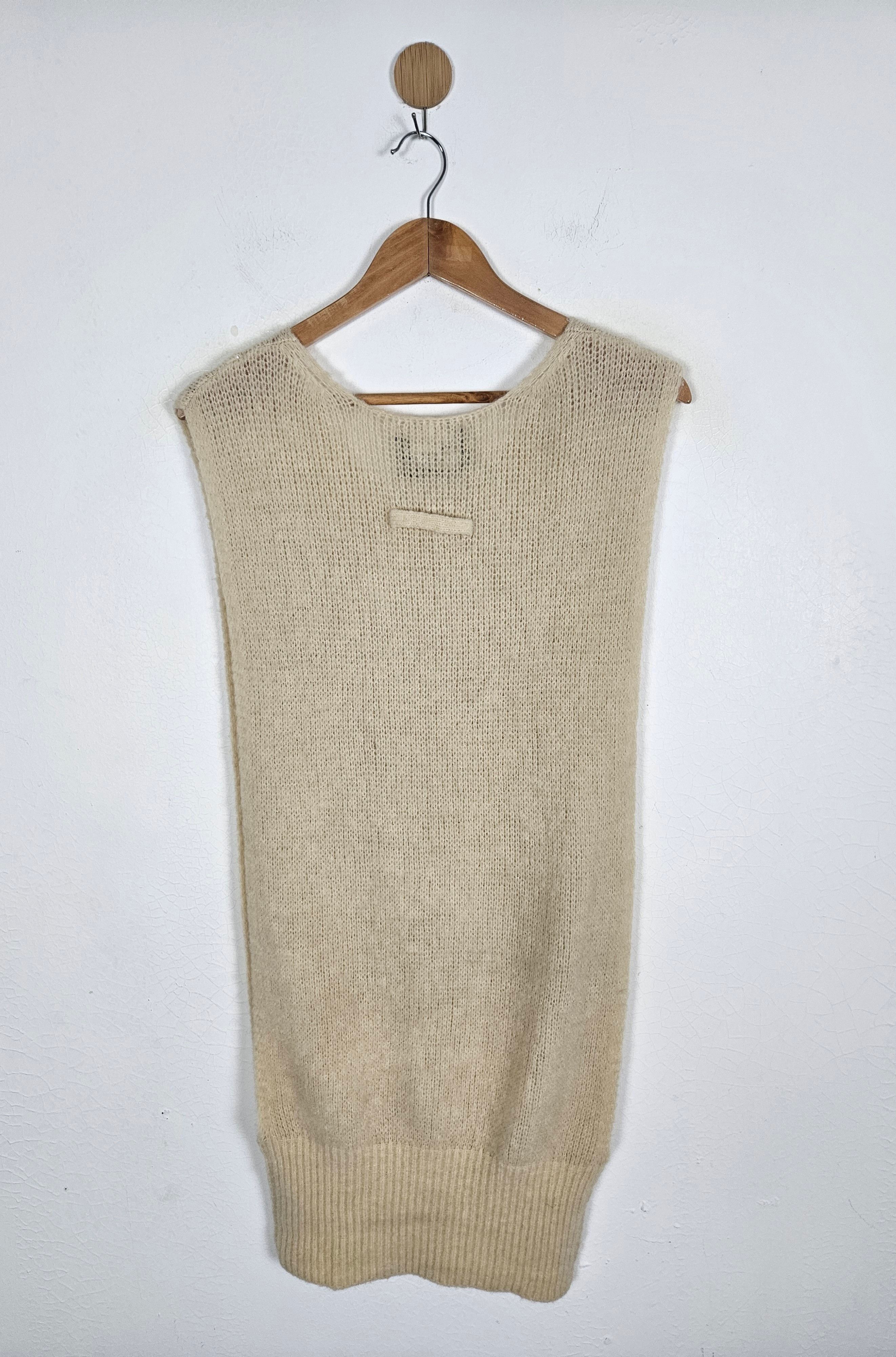 Jean Paul Gaultier Jean Paul Gaultier Maille Femme Knit Wool Tank Top Size S / US 4 / IT 40 - 3 Thumbnail