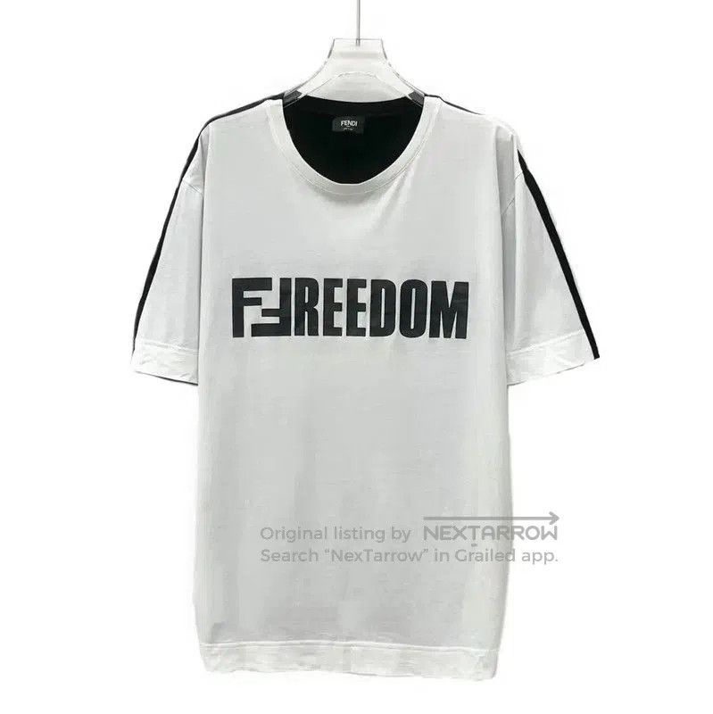 Fendi Fendi Color Block Women's T-Shirt . Size M / US 6-8 / IT 42-44 - 1 Thumbnail