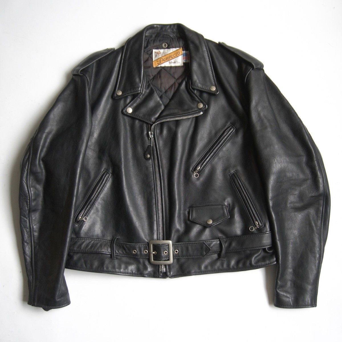 ジャケット・アウター archive leather jacket Isamu Katayama Backlash × Japanese Brand × Schott Archive Triple
