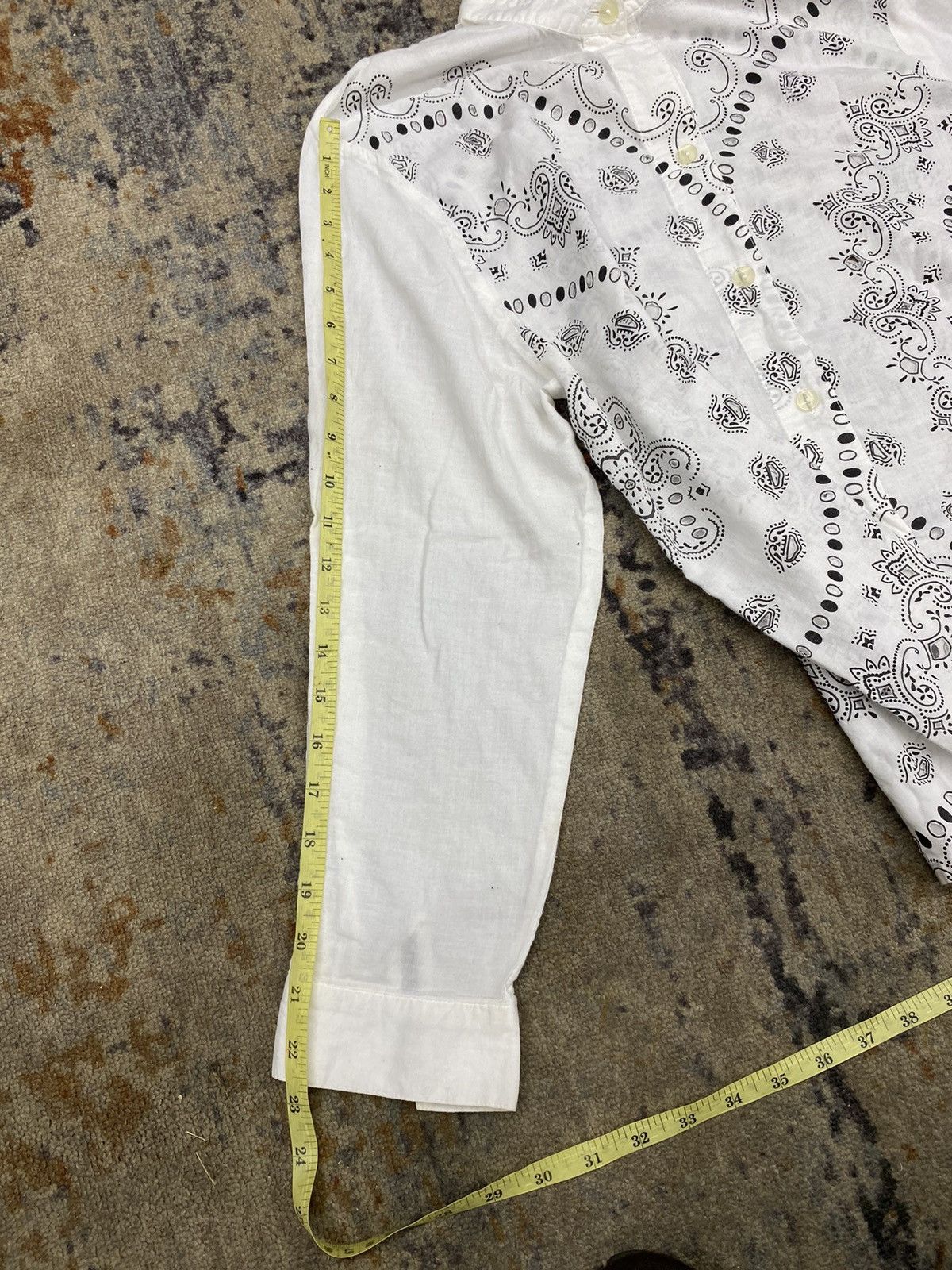 If Six Was Nine × Issey Miyake × Japanese Brand issey miyake style japanese blouse salon tokyo bandana holes Size US S / EU 44-46 / 1 - 15 Thumbnail