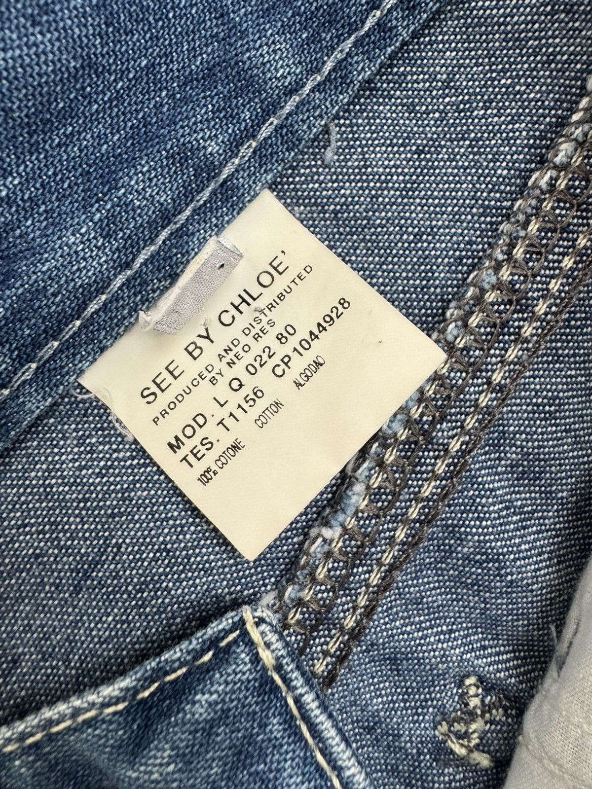 See by Chloe Vintage Jeans See by Chloe Size 27" / US 4 / IT 40 - 6 Thumbnail