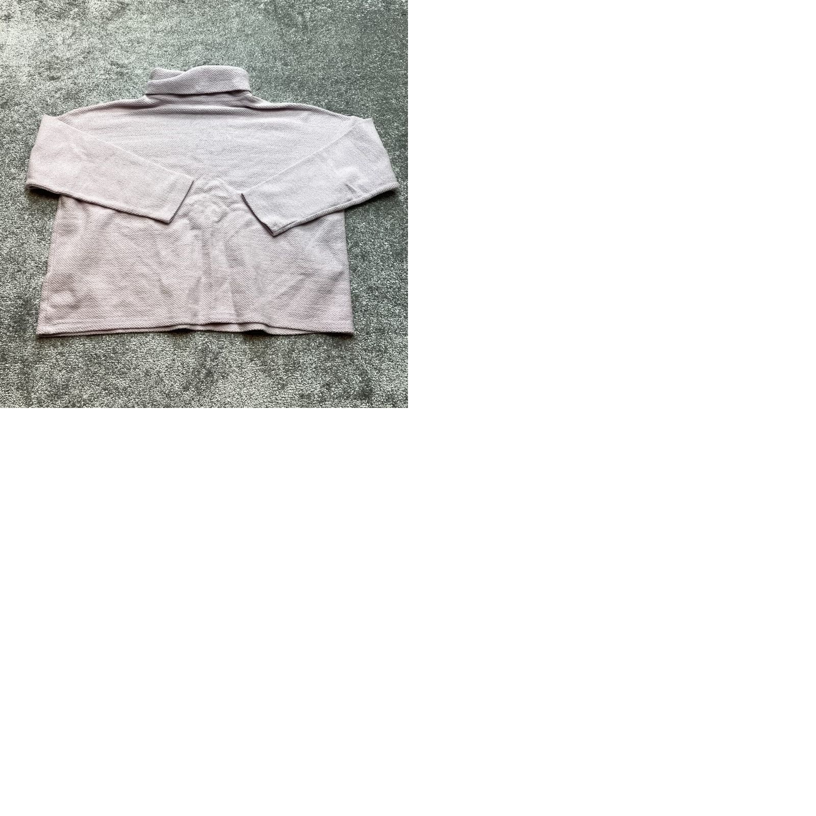 American Eagle Outfitters Aerie American Eagle Outfitters Sweater Womens S Light Pink Turtleneck Cropped Knit Long Sleeve Pullover Quick Ship Black? Size S / US 4 / IT 40 - 9 Thumbnail