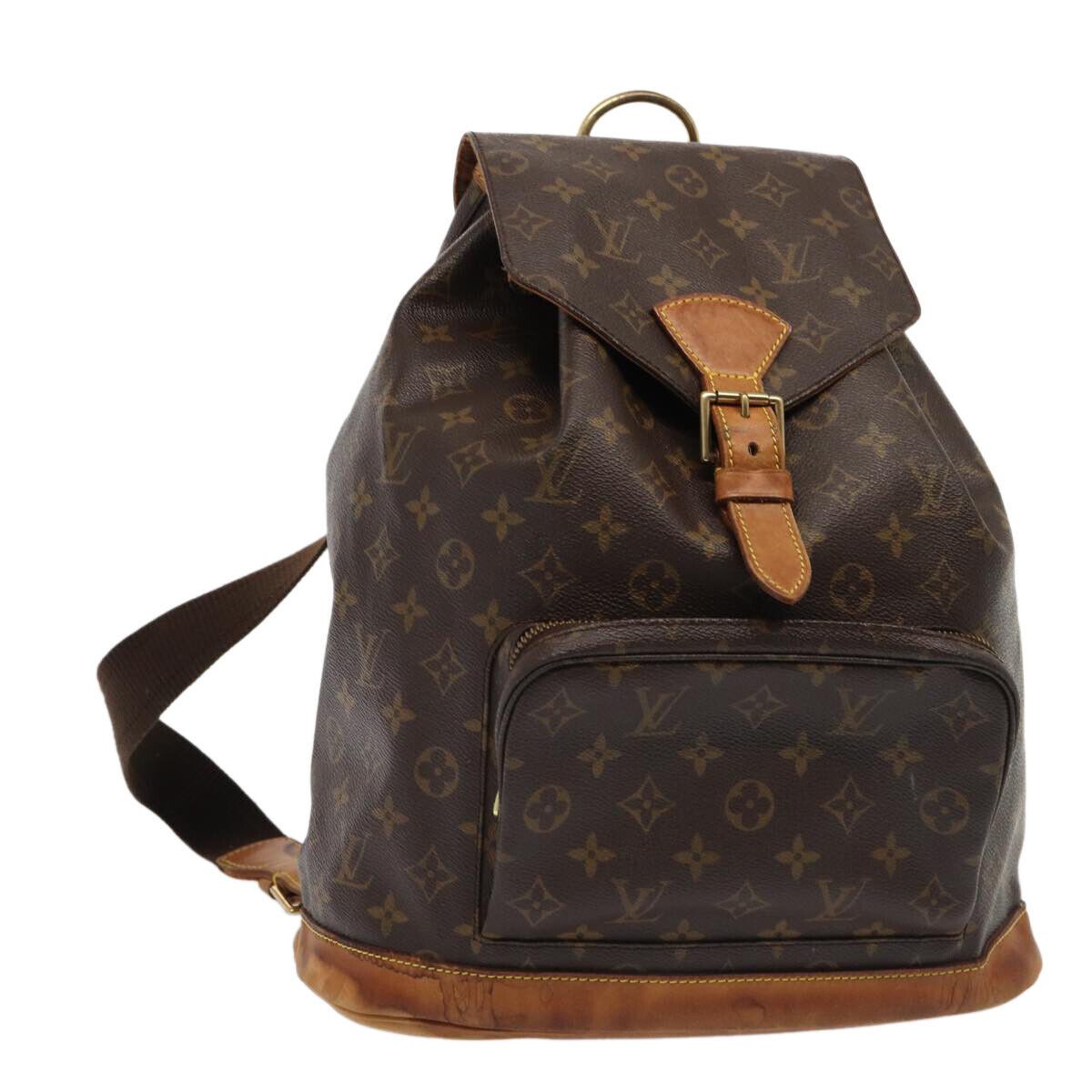 Louis Vuitton LOUIS VUITTON Monogram Montsouris GM Backpack Size ONE SIZE - 1 Thumbnail