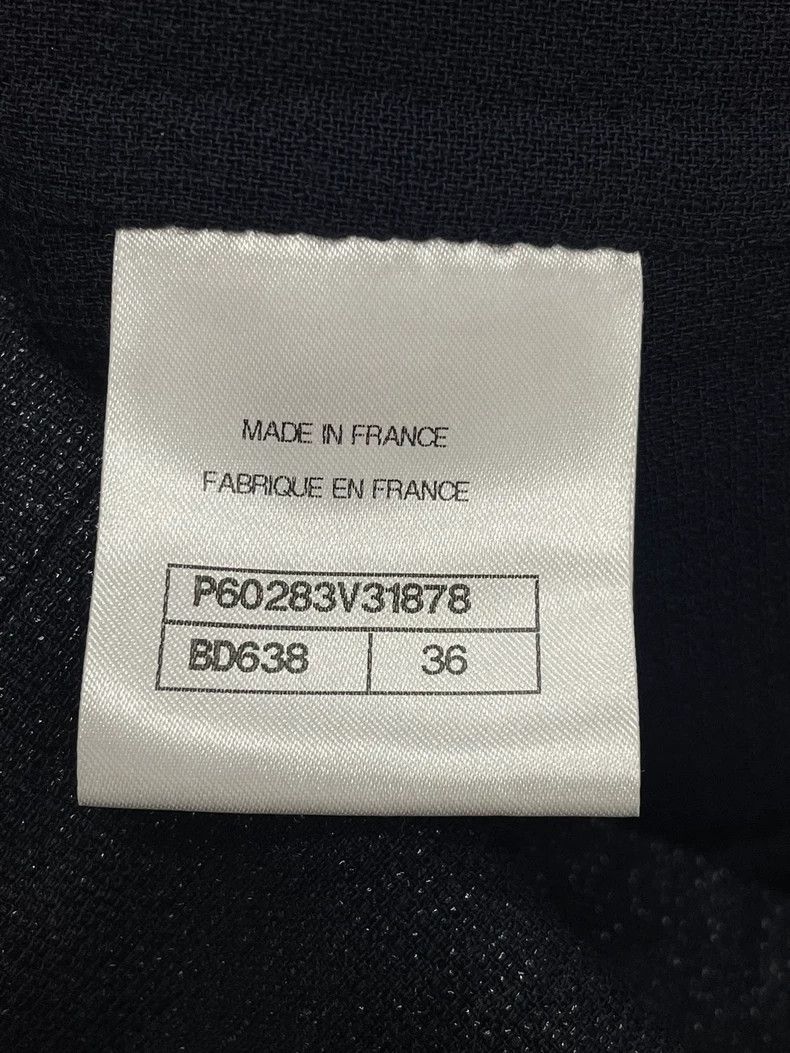 Chanel chanel Blue and black glitter double-breasted suit dress Size XS / US 0-2 / IT 36-38 - 5 Thumbnail