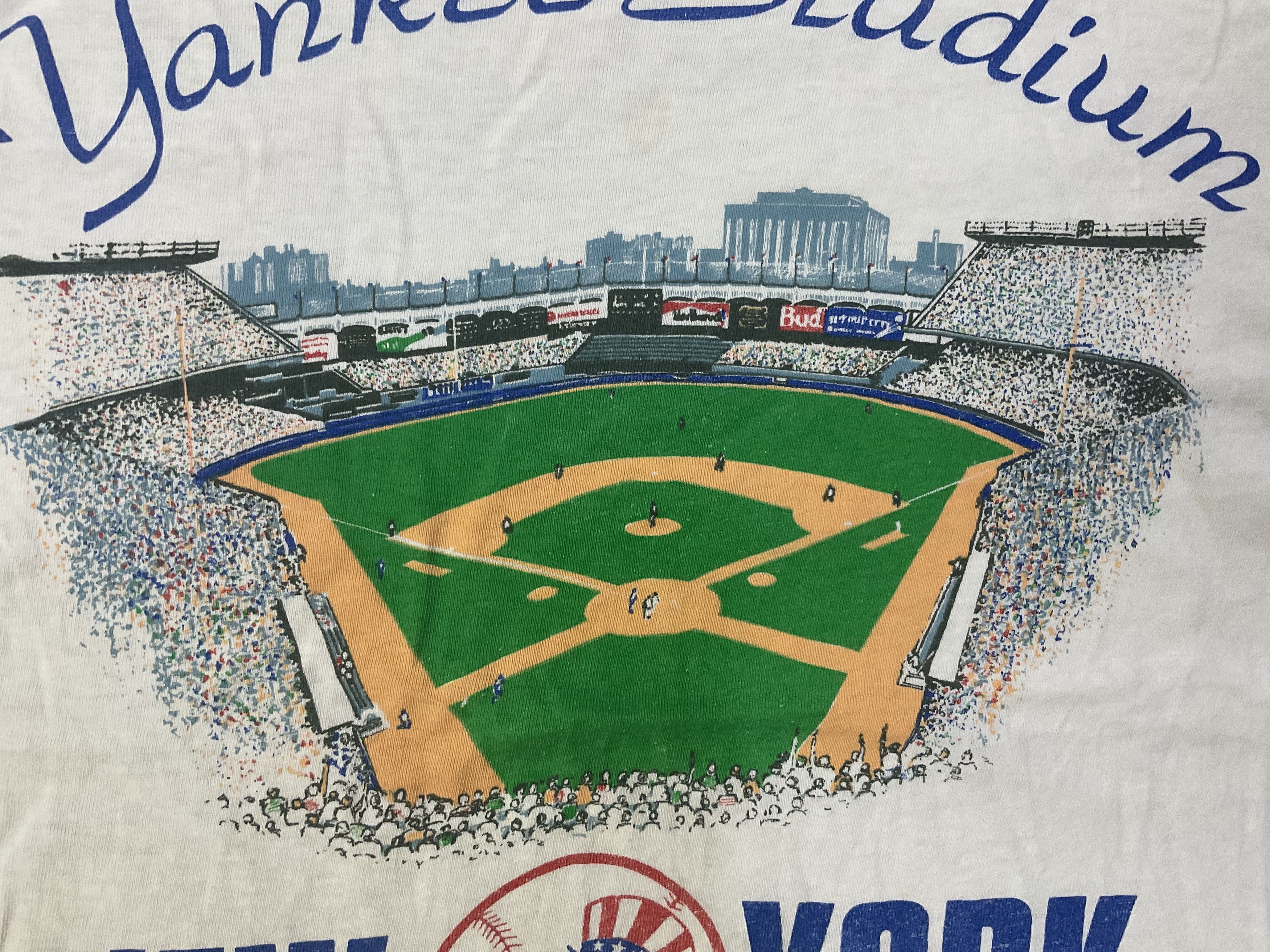 MLB Vintage 1988 New York Yankees Stadium T-Shirt MLB Baseball Size US M / EU 48-50 / 2 - 2 Thumbnail
