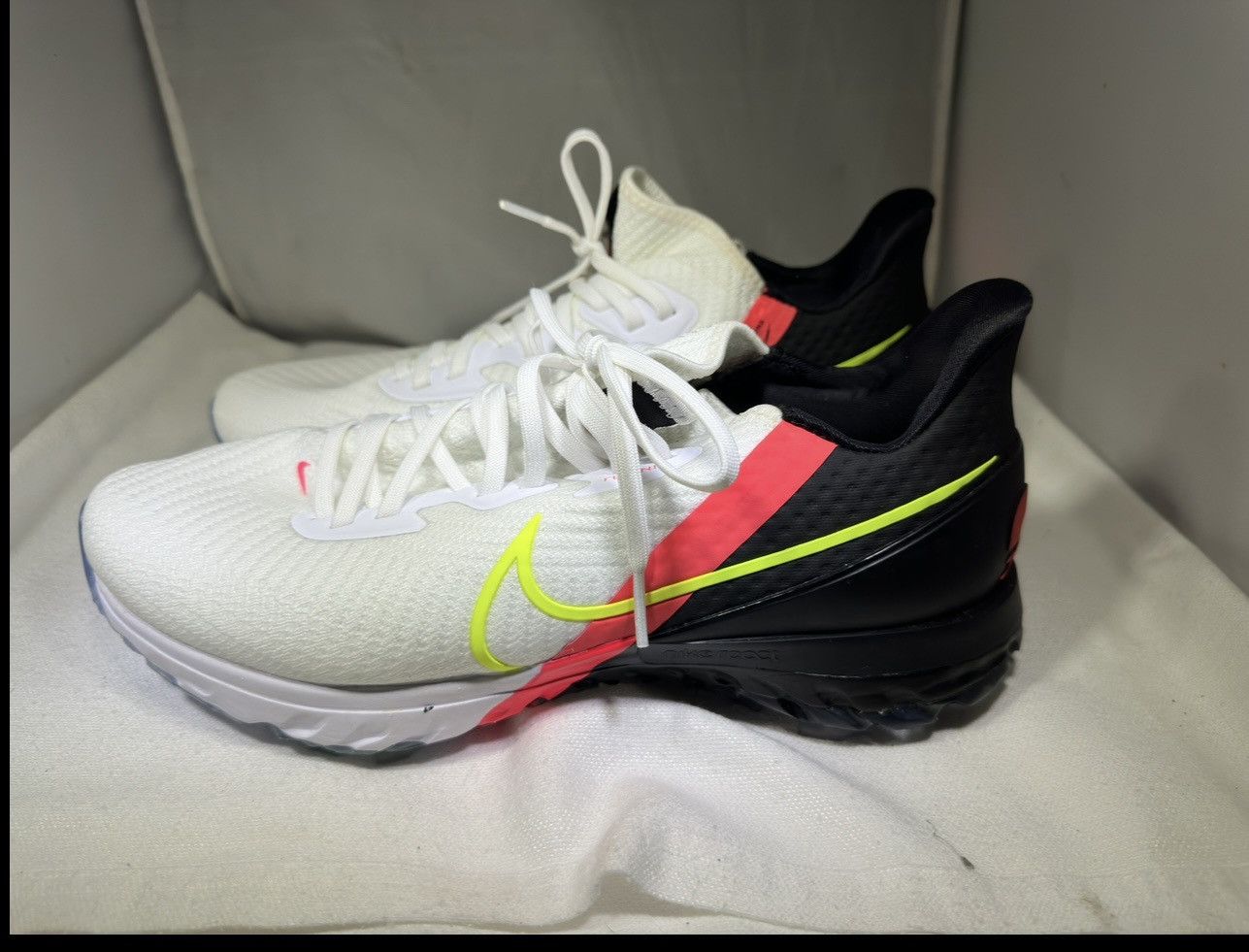 Nike New Nike Air Zoom Golf Wide White Crimson Volt Women’s 9.5 Size US 9.5 / IT 39.5 - 1 Thumbnail