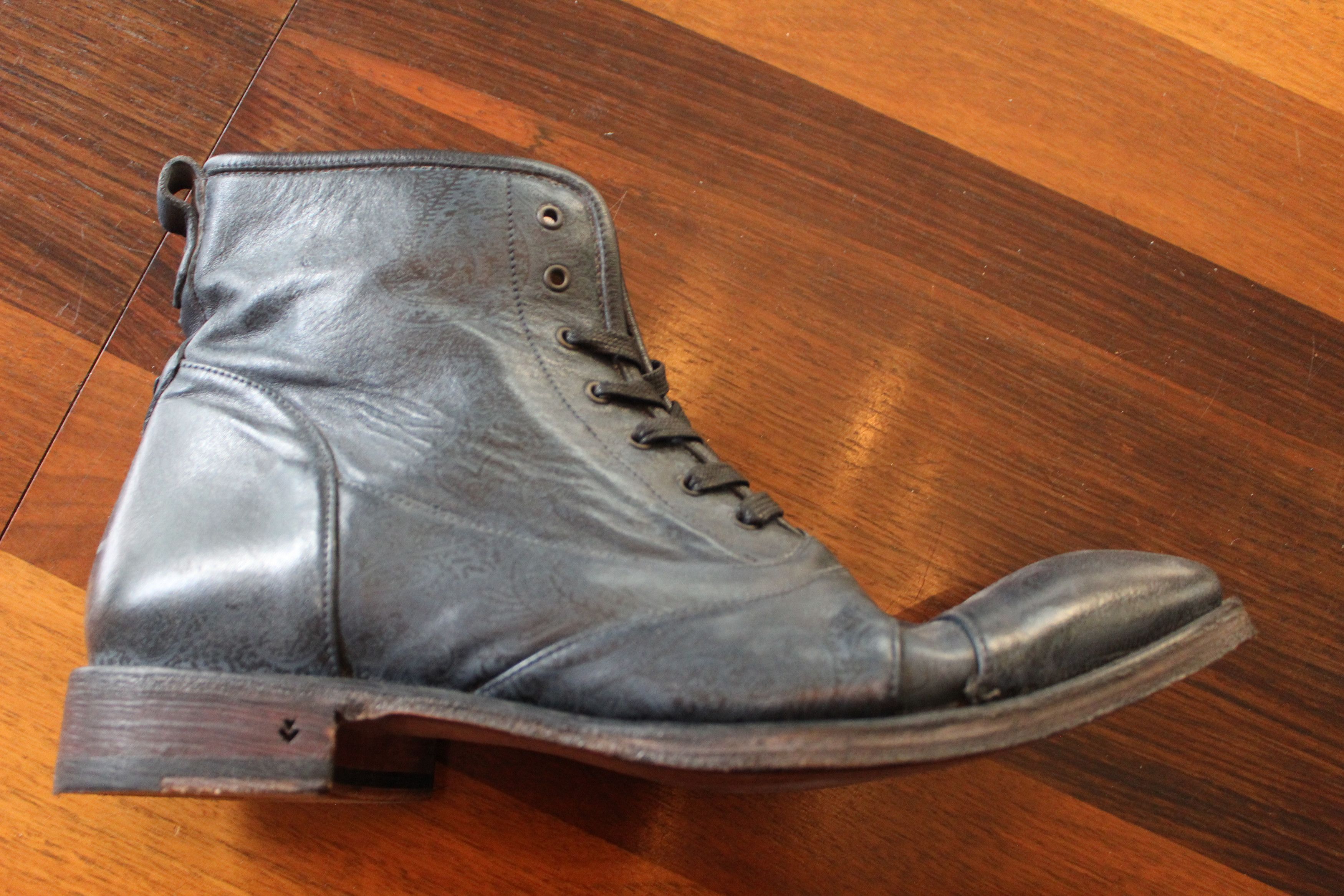 John Varvatos Varvatos Collection | Fleetwood Lace Boot – VIP Edition Size US 11 / EU 44 - 8 Thumbnail