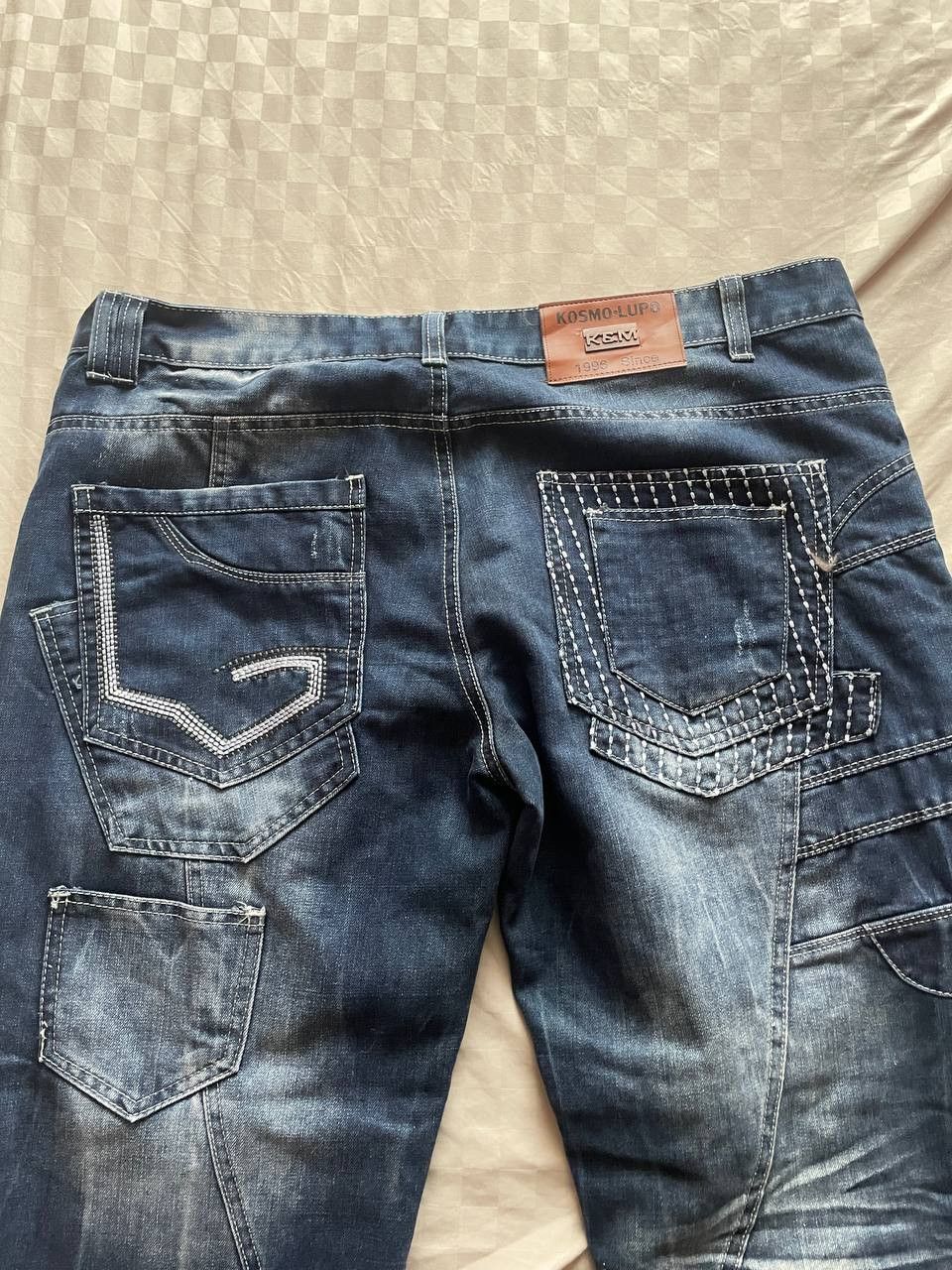 Japanese Brand Vintage Japanese Style KosmoLupo Y2K jeans Size US 38 / EU 54 - 6 Thumbnail