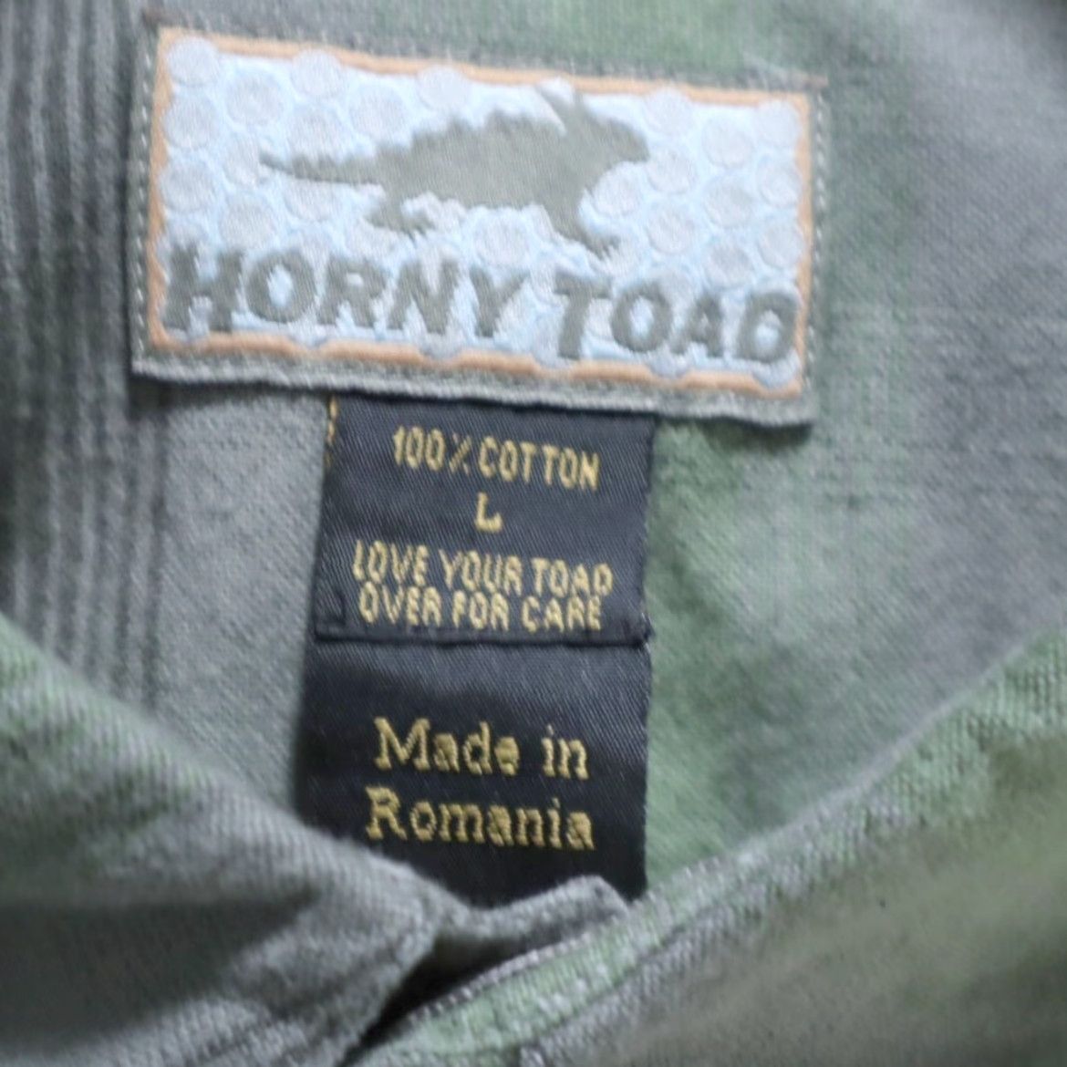 Vintage Horny Toad Shirt Flannel Cotton Plaid Green Men's L Size US L / EU 52-54 / 3 - 5 Thumbnail