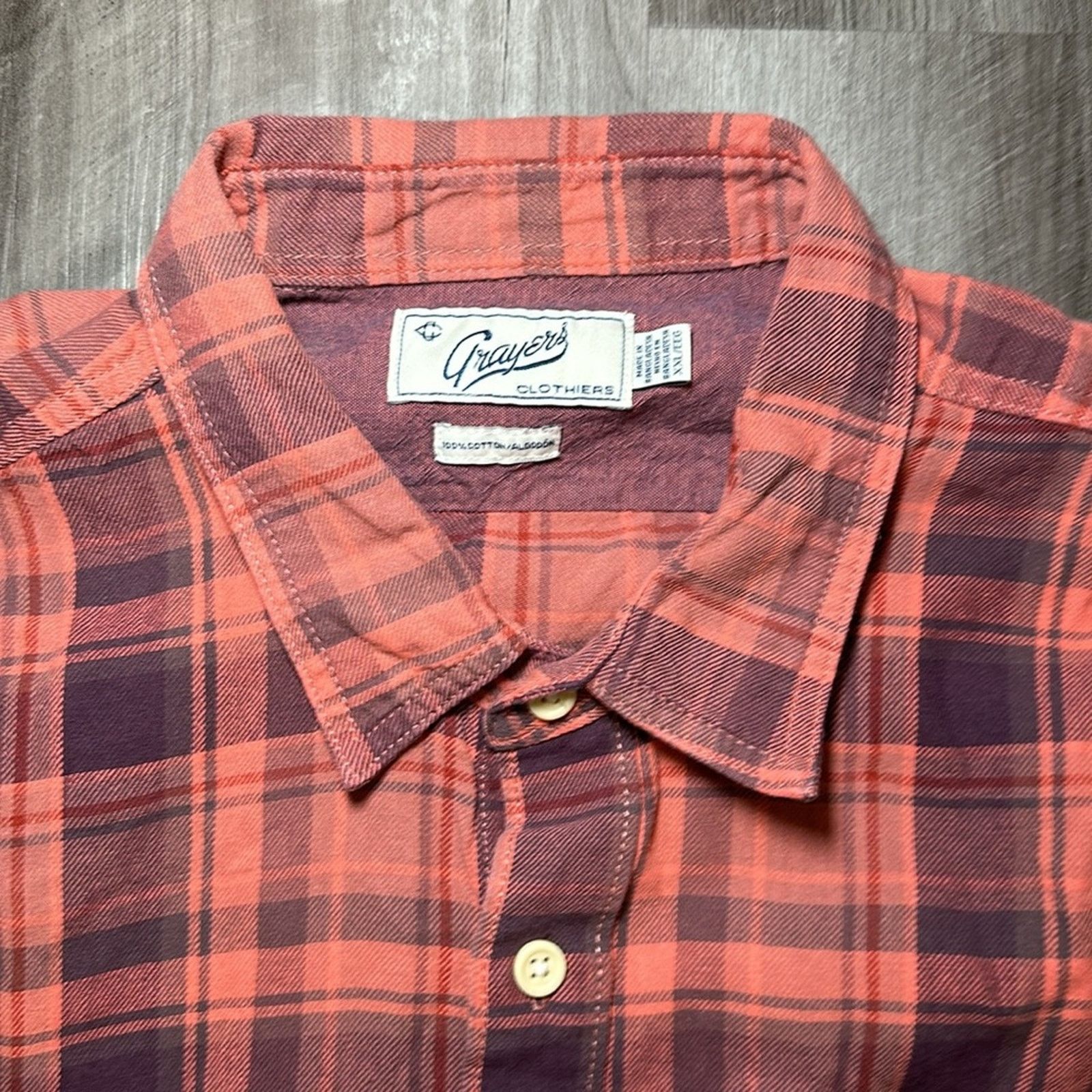 Grayers Grayers Heavy Short Sleeve Button Down - 2XL Size US XXL / EU 58 / 5 - 6 Thumbnail