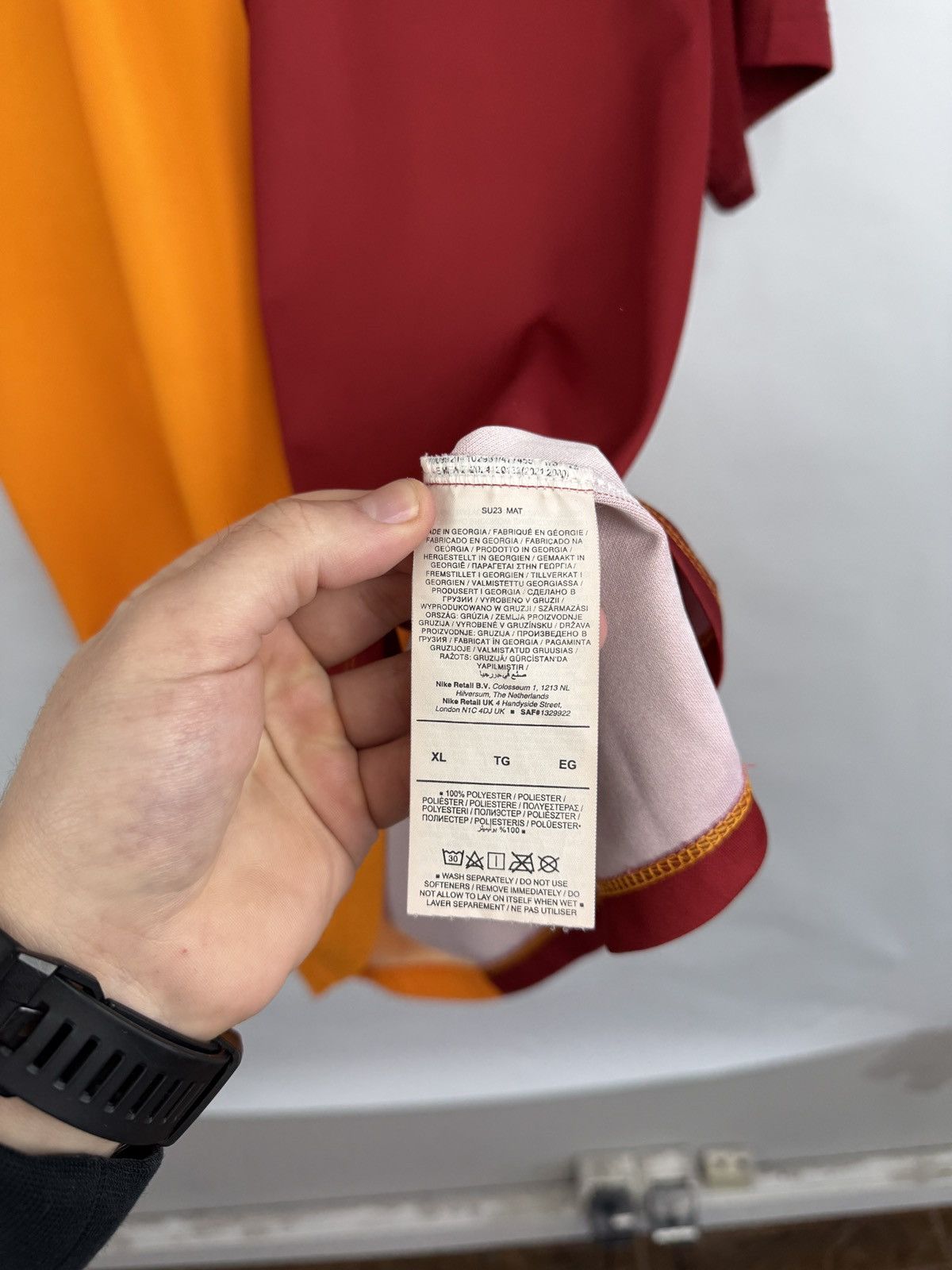 Nike 🇹🇷 23/24 Eray Iscan #46 Galatasaray Nike Home Jersey Soccer Size US XL / EU 56 / 4 - 8 Thumbnail