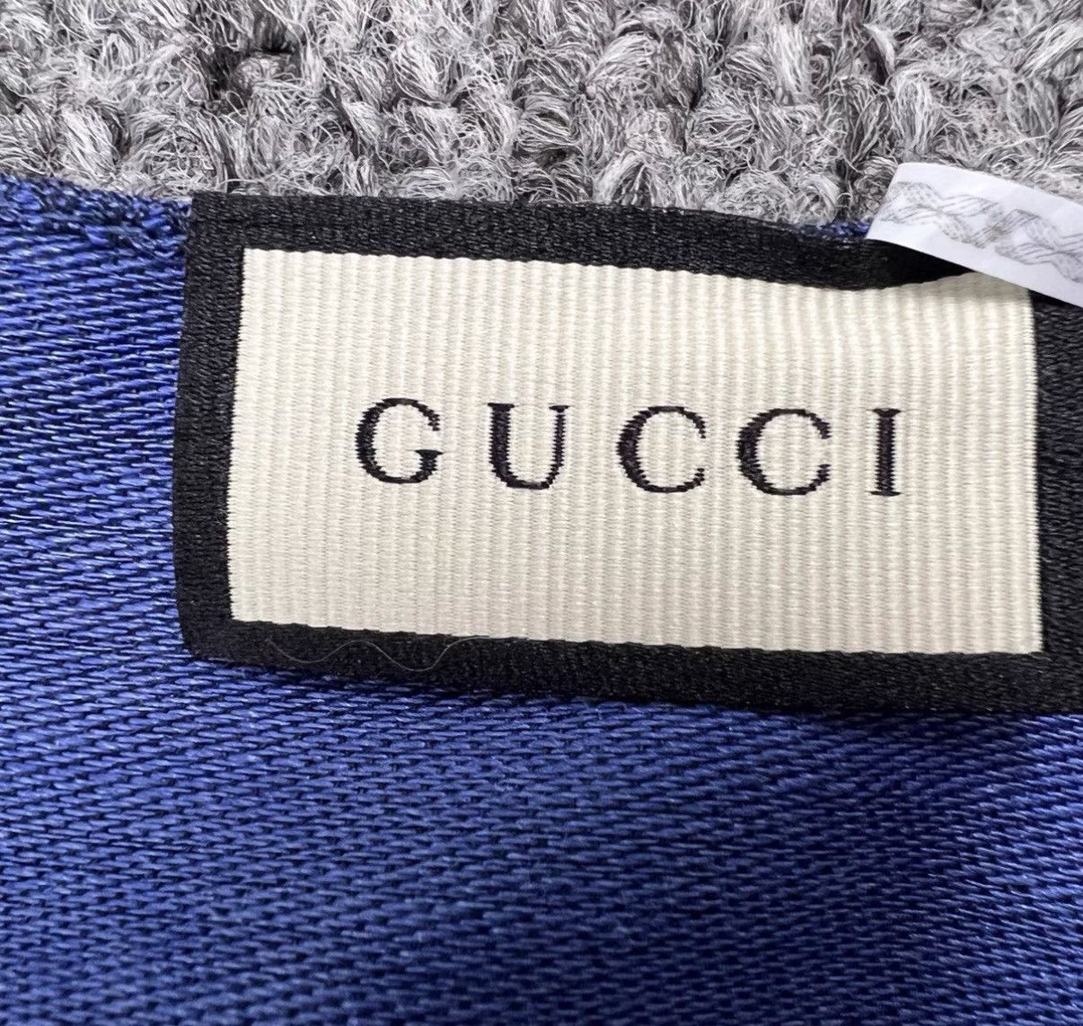 Gucci Gucci Double G Jacquard All-Over Print Scarf K12 Size ONE SIZE - 6 Thumbnail