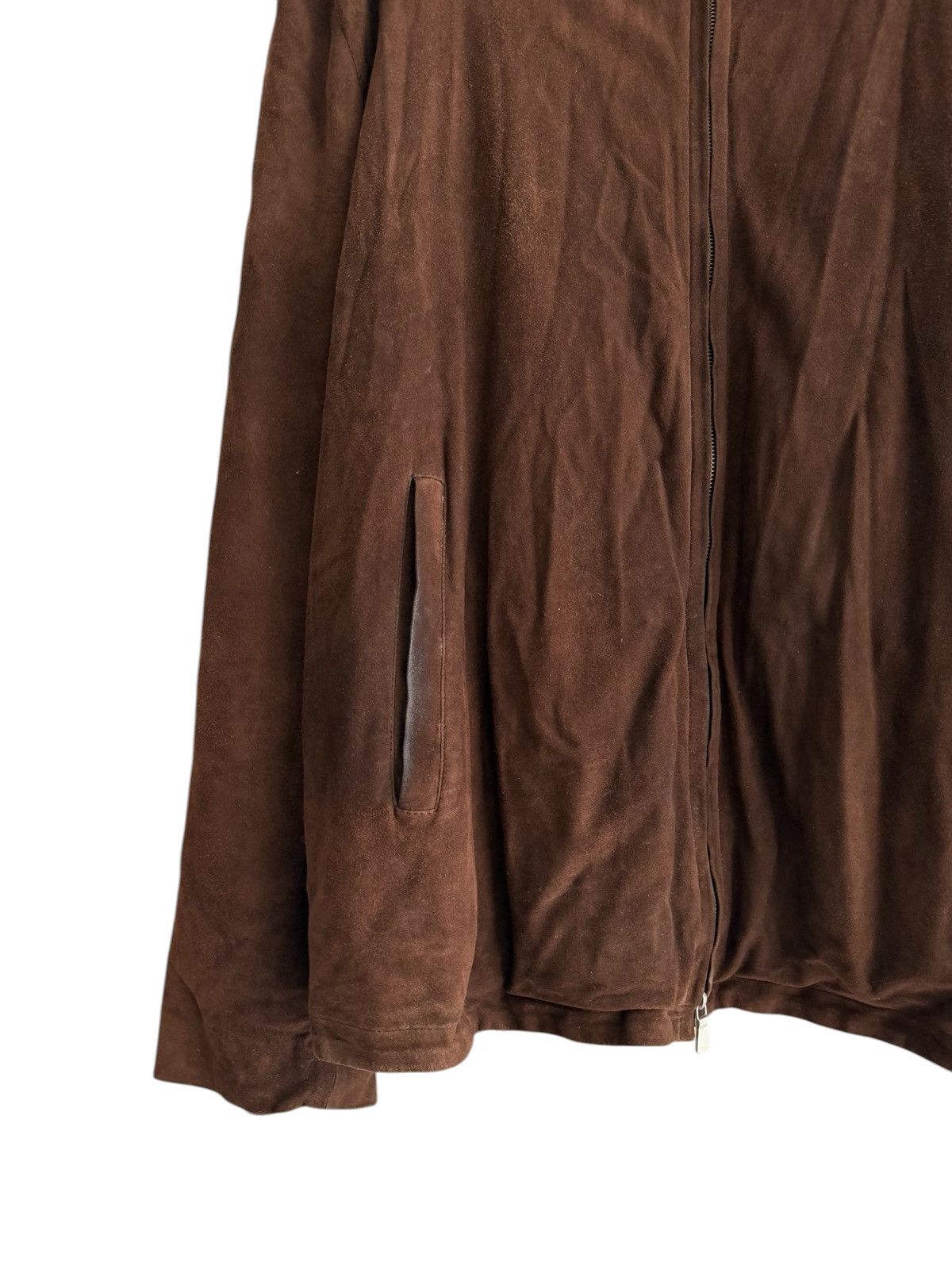 Fedeli Fedeli Cashmere Suede Leather Jacket Size US XXL / EU 58 / 5 - 5 Thumbnail