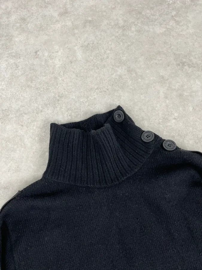 Dolce & Gabbana AW2003 Dolce & Gabbana Black Bondage Turtleneck Sweater Size US M / EU 48-50 / 2 - 4 Thumbnail