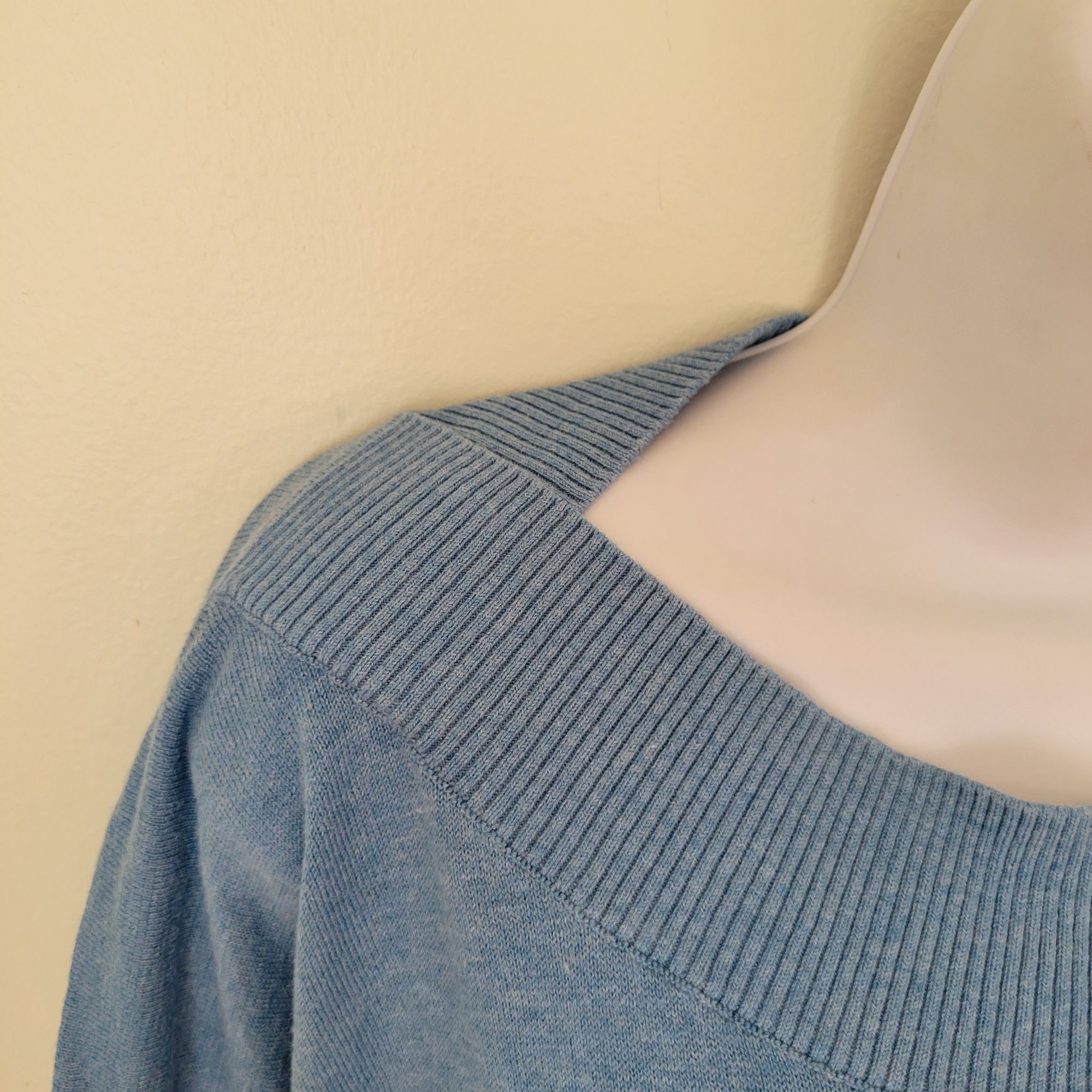 Vintage Cabi Cornflower Blue XXS Lightweight Knit MARBLE LOOSE 5007 Size XXS / US 00 / IT 34 - 6 Thumbnail