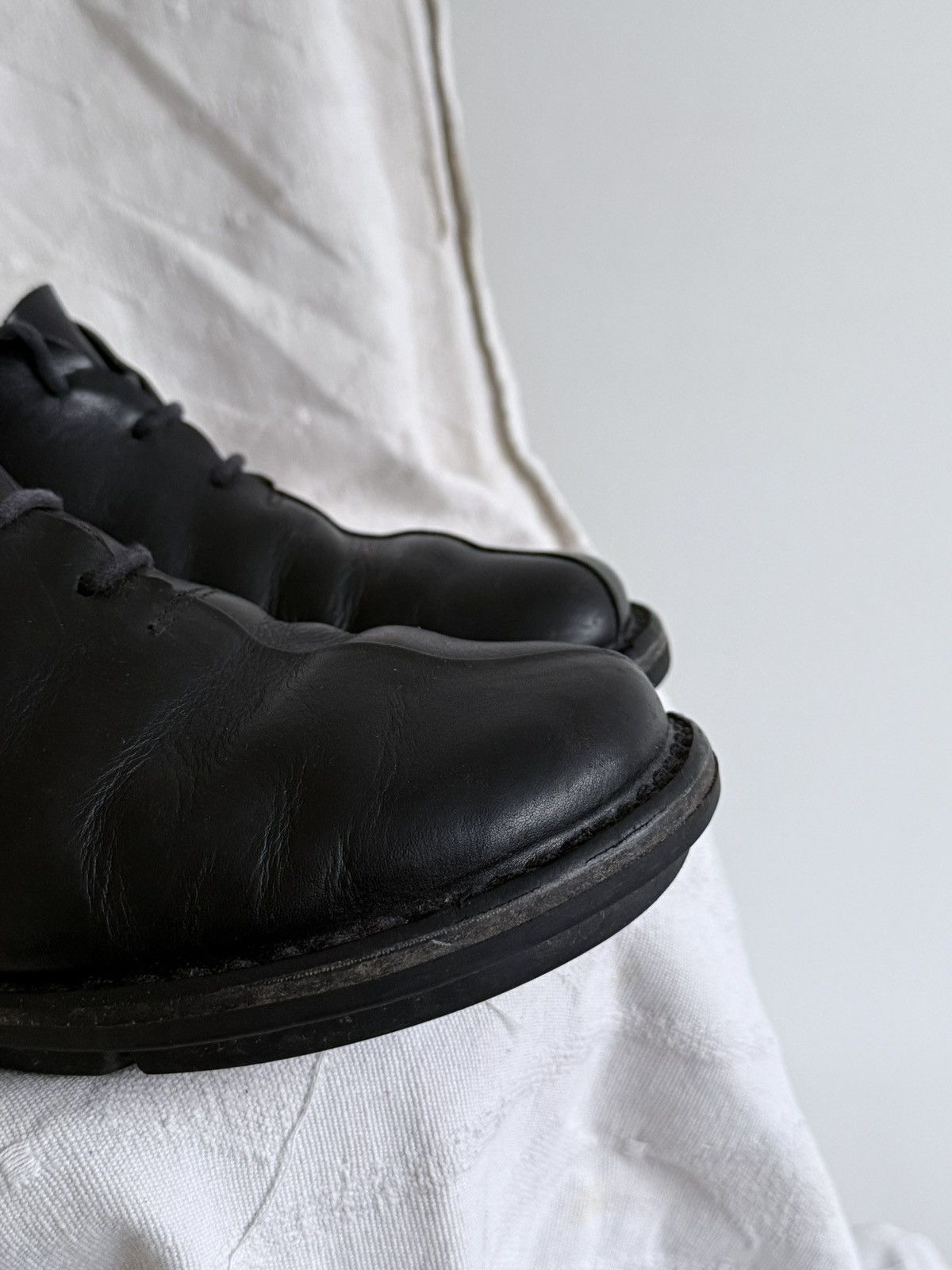 Trippen Trippen Black Leather Shoes Size US 8 / EU 41 - 5 Thumbnail