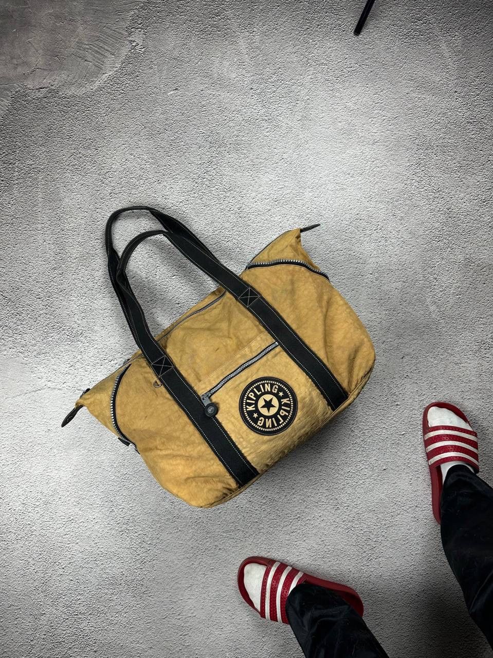 Japanese Brand VTG Diesel Style Bag Nylon Y2K Shoulder Bag Backpack Faded Size ONE SIZE - 1 Thumbnail