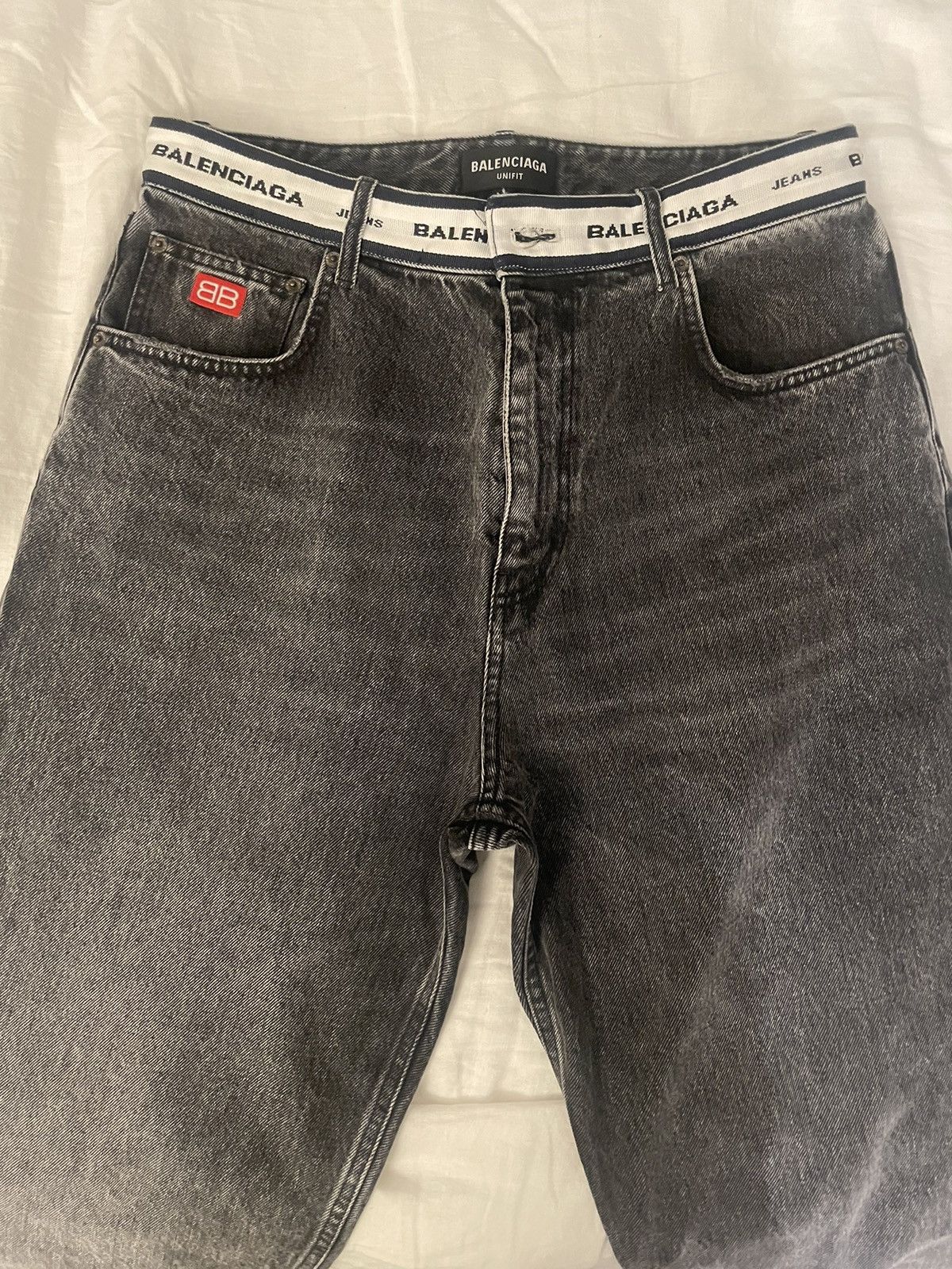 Balenciaga Balenciaga waist band baggy denim jeans size S Size US 34 / EU 50 - 3 Thumbnail
