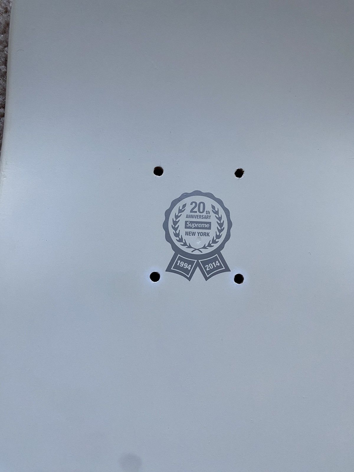 Supreme Supreme box logo skate deck 20th anniversary 2014 authentic Size ONE SIZE - 8 Thumbnail
