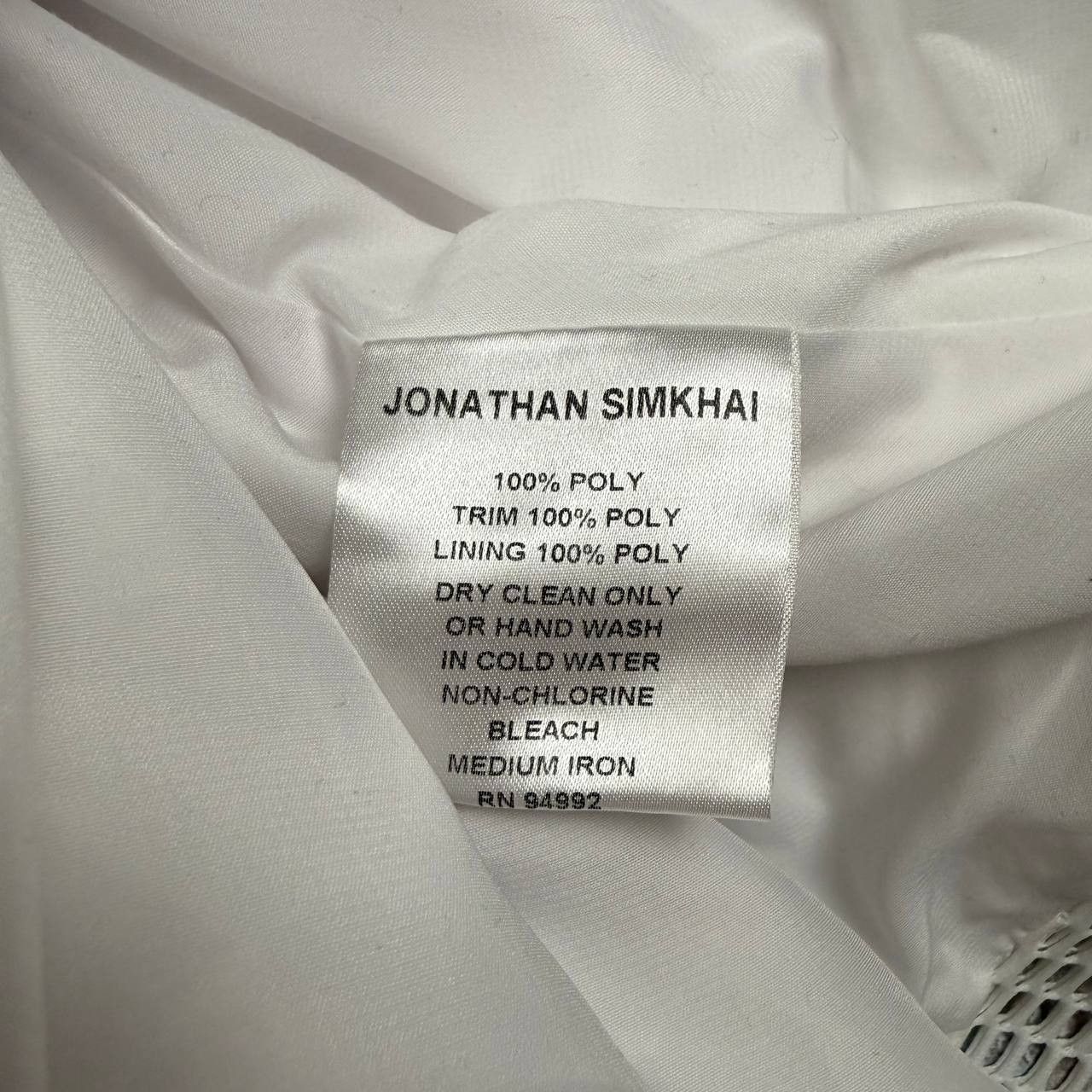 Jonathan Simkhai Jonathan Simkhai White Fit and Flare Dress Size XS / US 0-2 / IT 36-38 - 6 Thumbnail