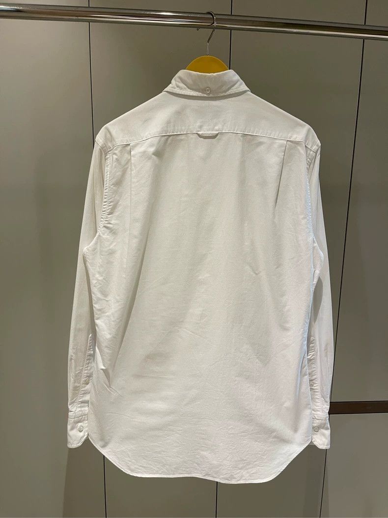 Thom Browne Thom browne White striped shirt 2504-Nextarrow Size US L / EU 52-54 / 3 - 2 Thumbnail