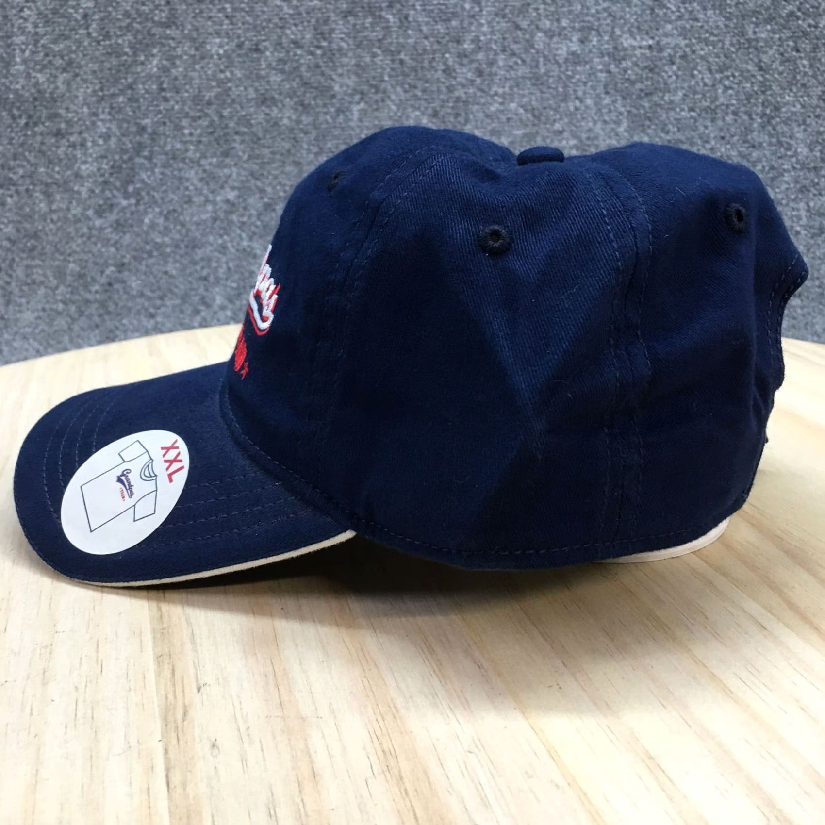 Vintage Grandpas Team Baseball Cap Hat Mens One Size Blue Cotton Adjustable Embroidered Size ONE SIZE - 4 Thumbnail