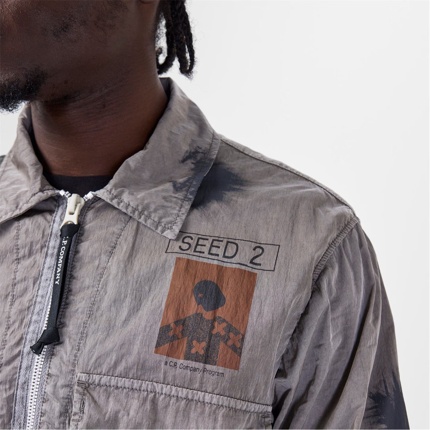 C.P. Company o1g2r1mq0426 Seed 2 Zip Overshirt in Multicolor Size US S / EU 44-46 / 1 - 4 Thumbnail