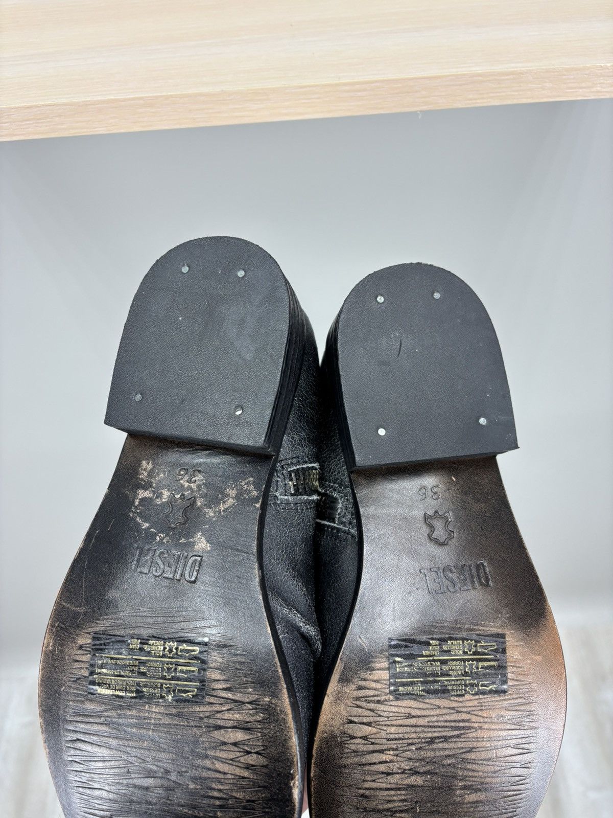 Diesel × Diesel Black Gold Womens boots Diesel Size 36 Color Black Size US 6 / IT 36 - 11 Thumbnail