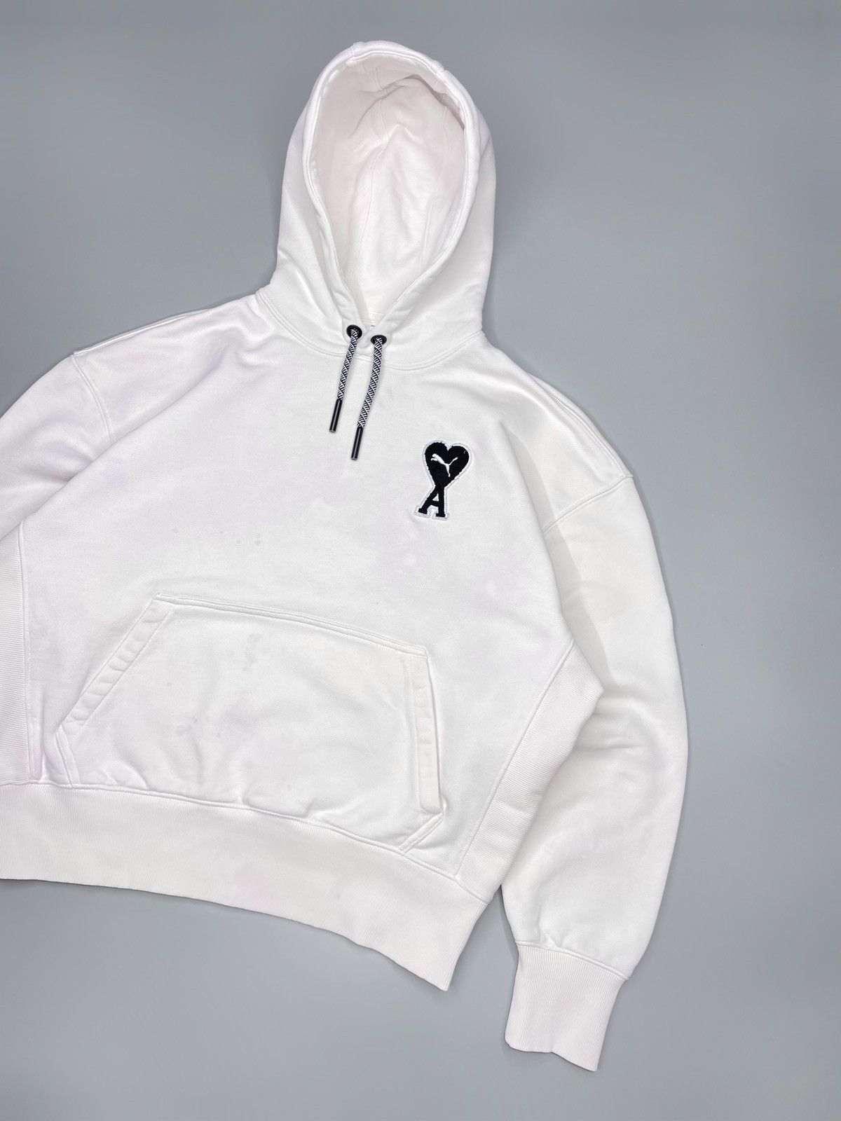 AMI × Puma AMI Puma Y2k Hoodie Size L / US 10 / IT 46 - 2 Thumbnail