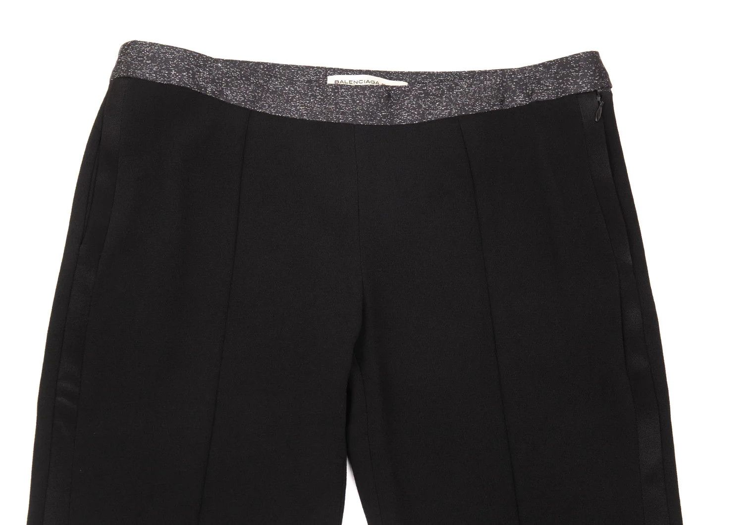 Balenciaga Tapered Side-Line Pants in Black Size 38 Size US 38 / EU 54 - 2 Thumbnail
