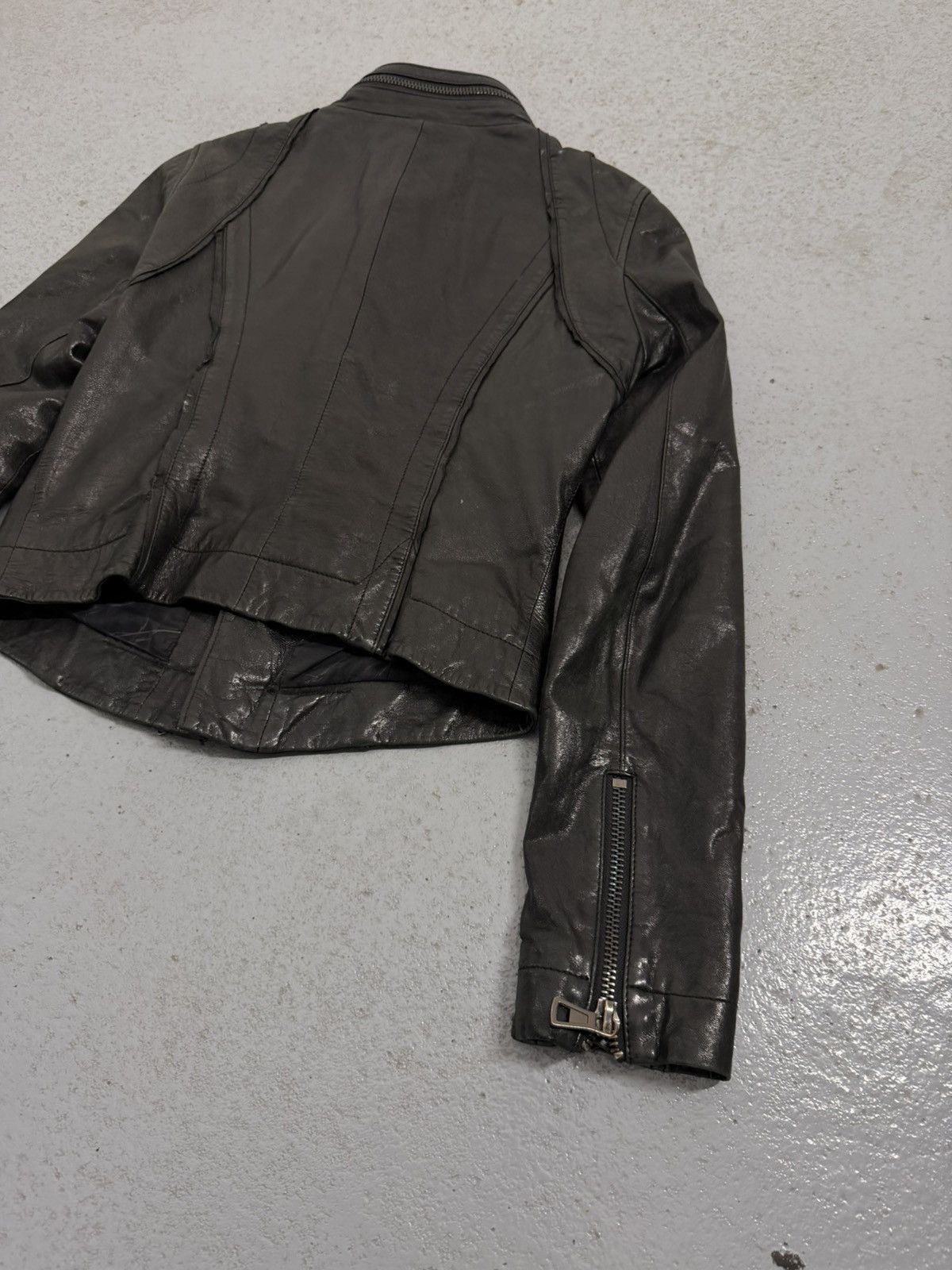 Yves Salomon Avant-garde Yves Salomon Multi-zip Lamp Leather Biker Jacket Size S / US 4 / IT 40 - 18 Thumbnail