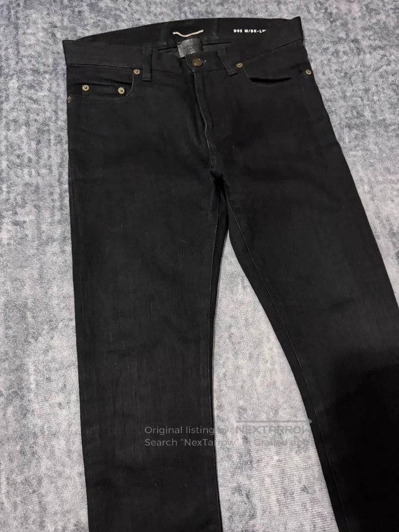 Saint Laurent Paris Saint Laurent Paris Stretch tight black basic denim jeans Size US 29 - 3 Thumbnail