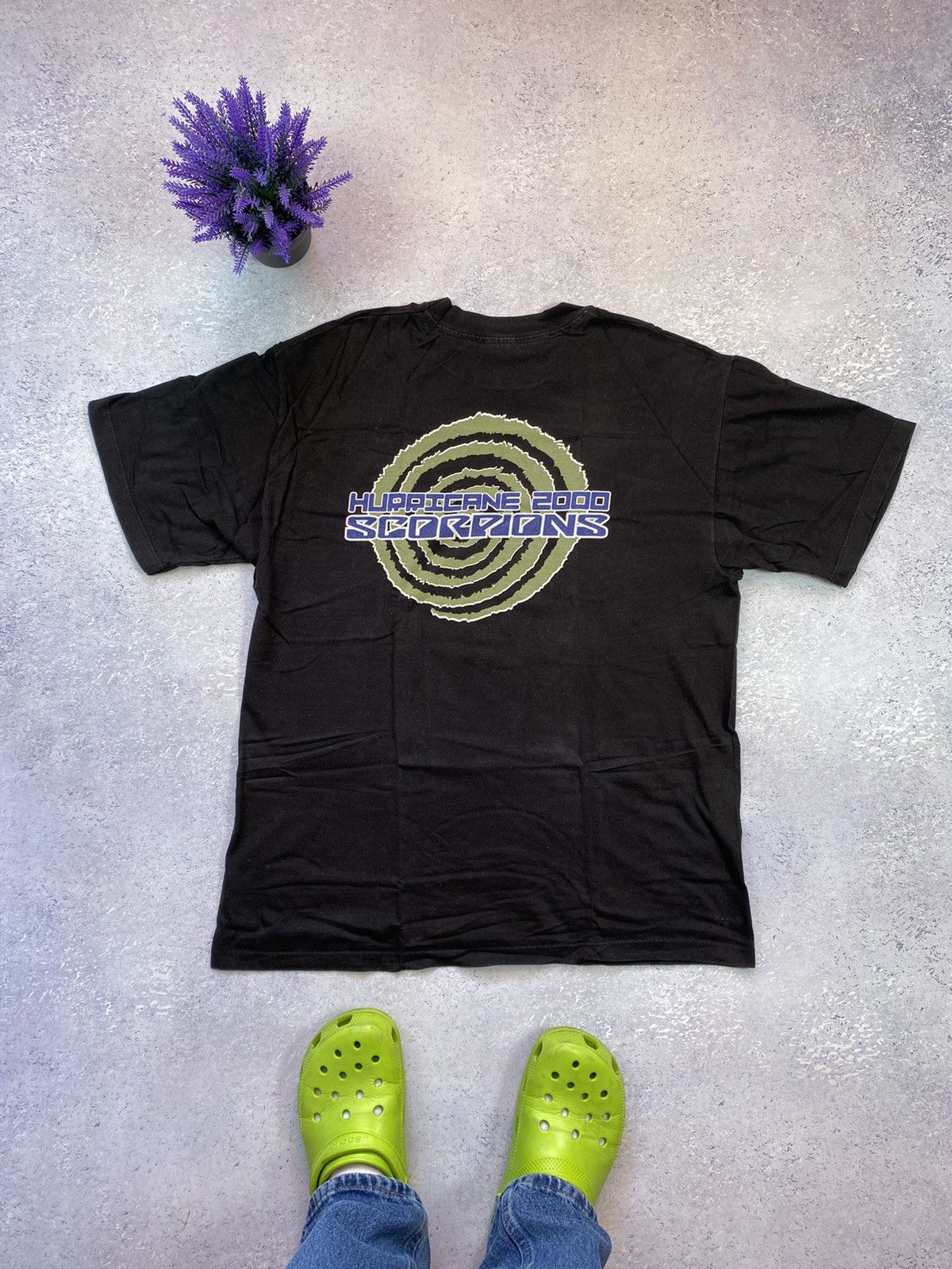 Band Tees Vintage Rock You Like A Hurricane Scorpions Band 2000s Size US XL / EU 56 / 4 - 2 Thumbnail