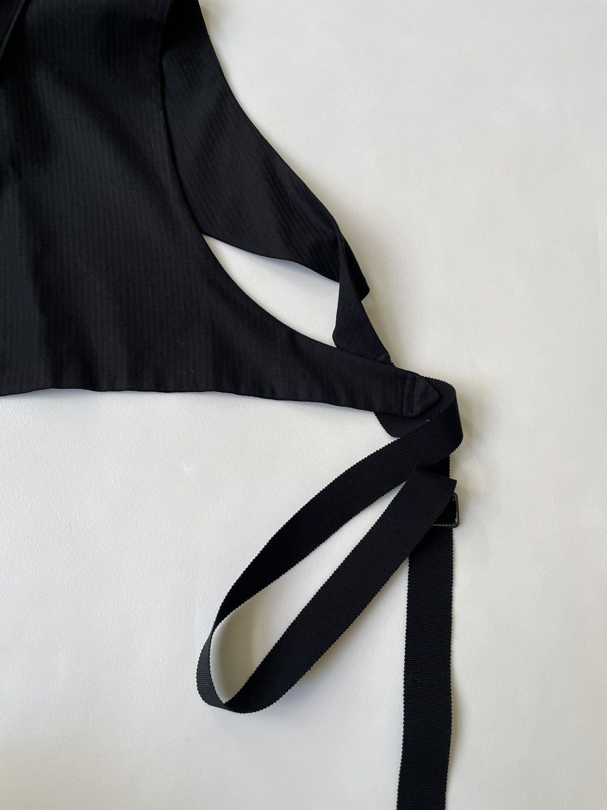 Ann Demeulemeester Bondage Strap Bib Shirt Size M / US 6-8 / IT 42-44 - 8 Thumbnail
