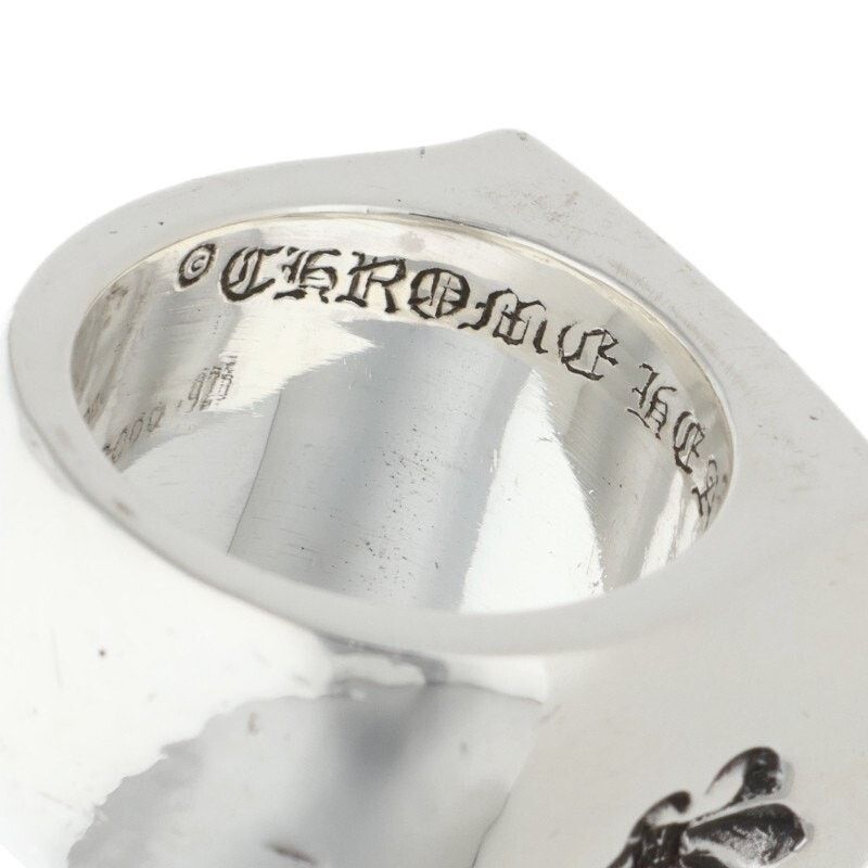 Chrome Hearts Chrome Hearts Big PJ Plain Silver Ring Size ONE SIZE - 3 Thumbnail