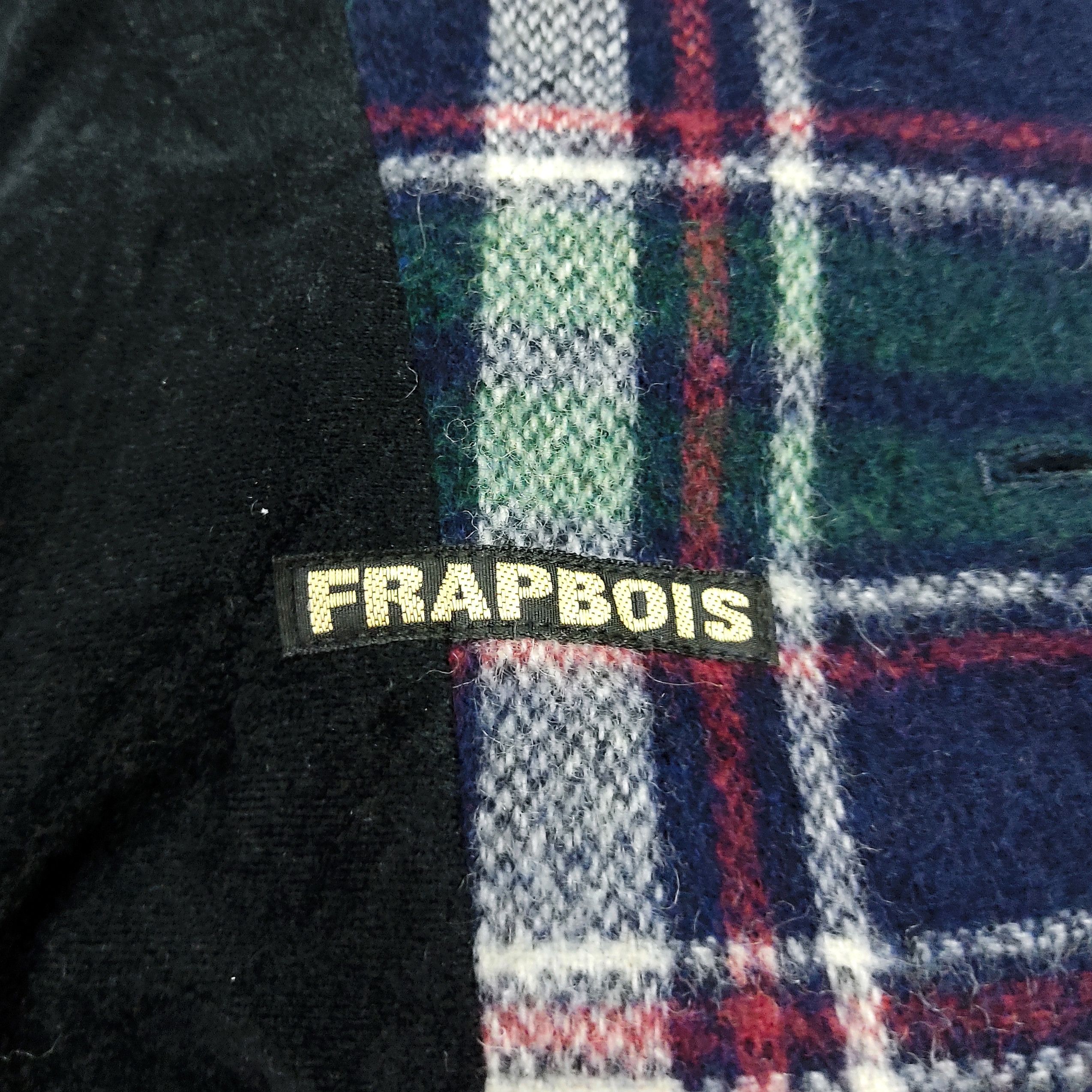 Frapbois Frapbois Plaid Hood Button Up Wool Jacket Size US M / EU 48-50 / 2 - 8 Thumbnail